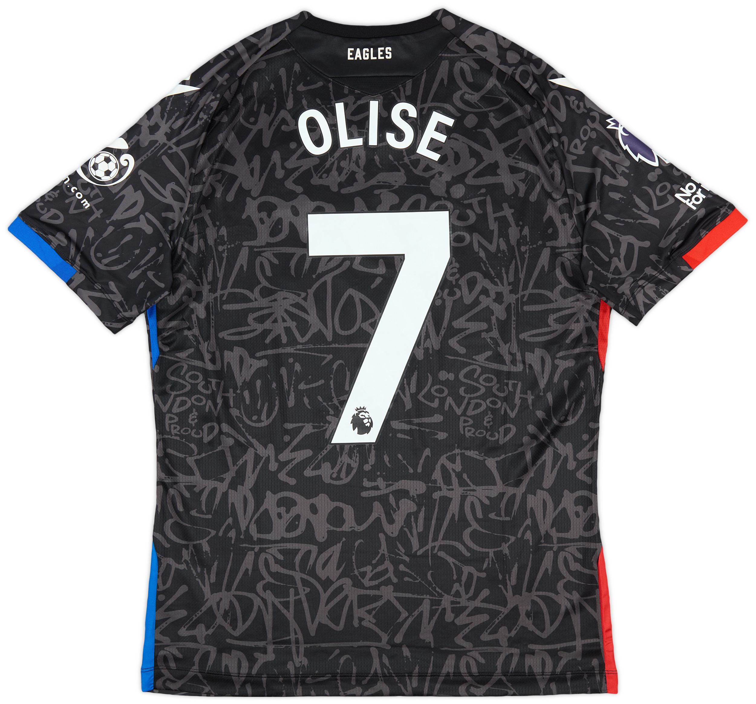 Palace Panel V-Neck Jersey Black Men's - FW23 - US