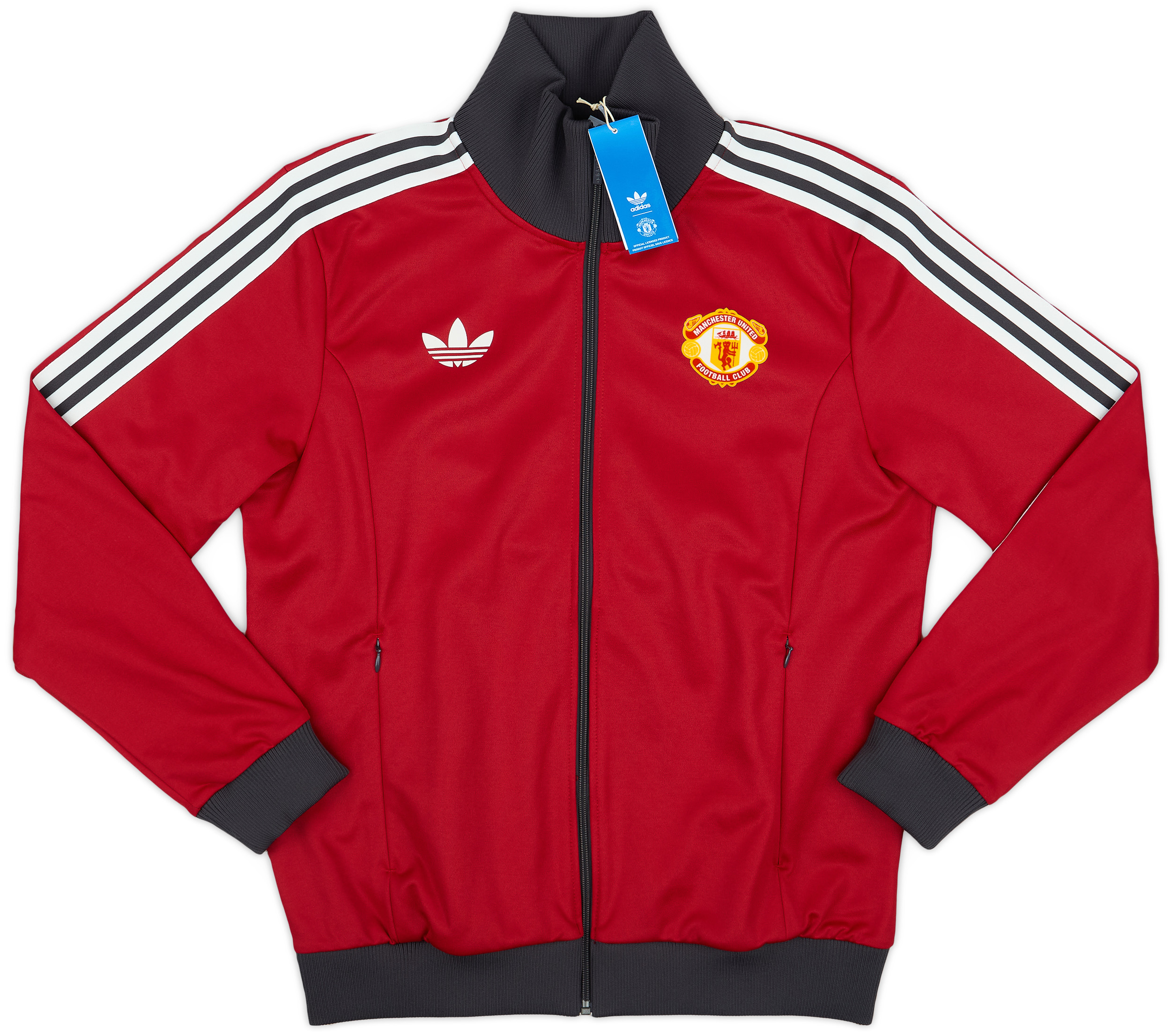 Manchester United Adidas Originals Black Track Jacket