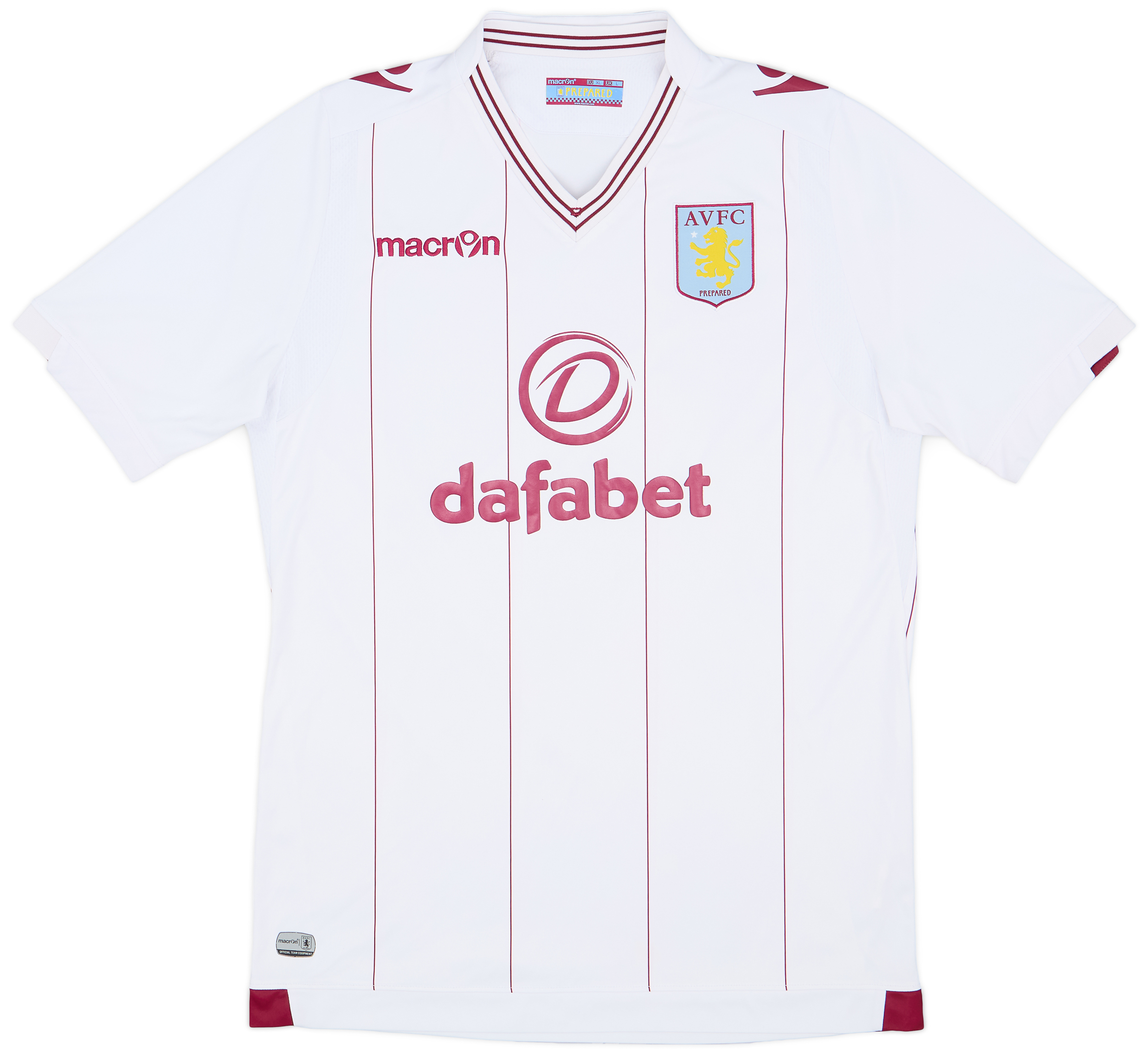 2014-15 Aston Villa Away Shirt - 9/10 - (L)