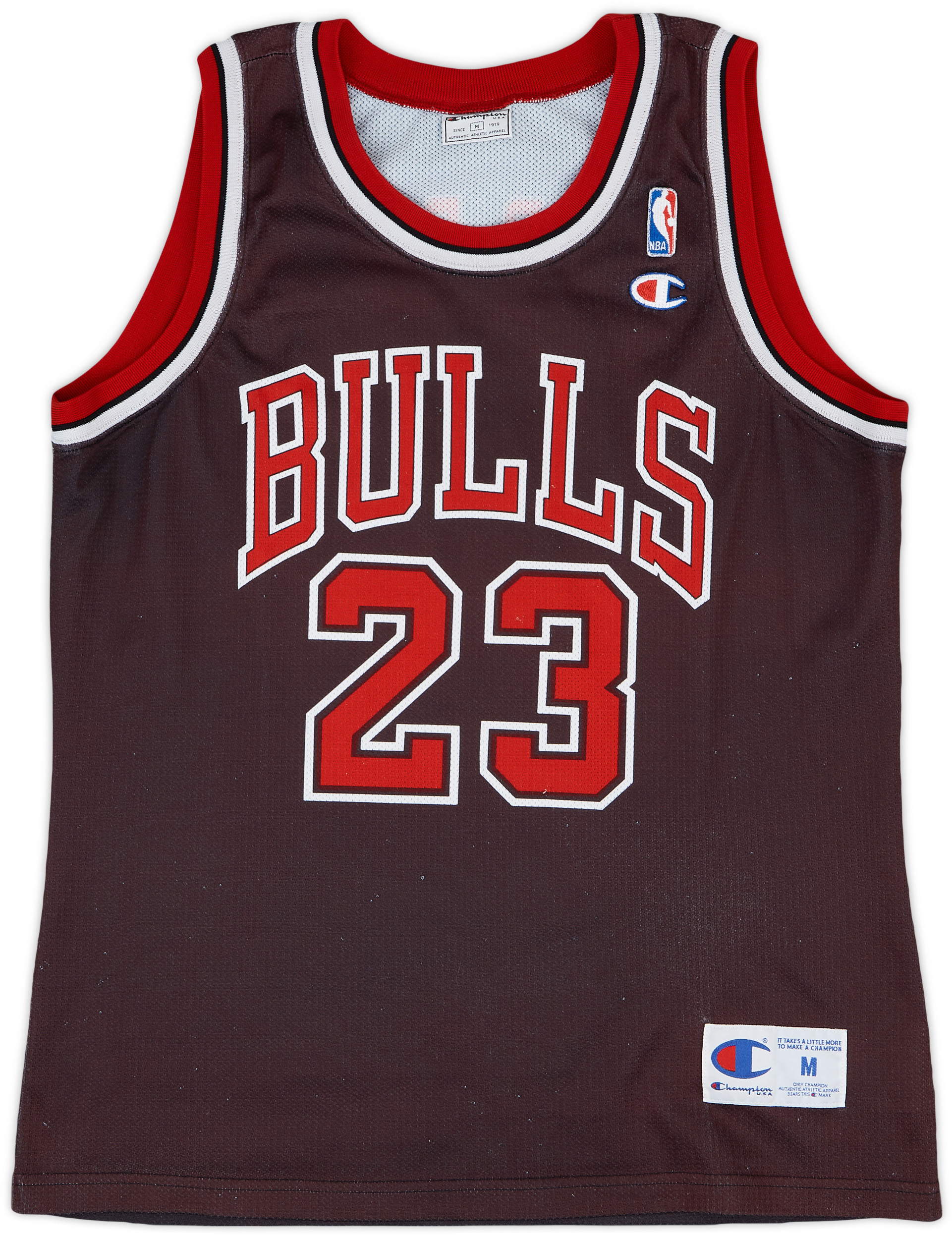 1997-98 Chicago Bulls Jordan #23 Champion Alternate Jersey