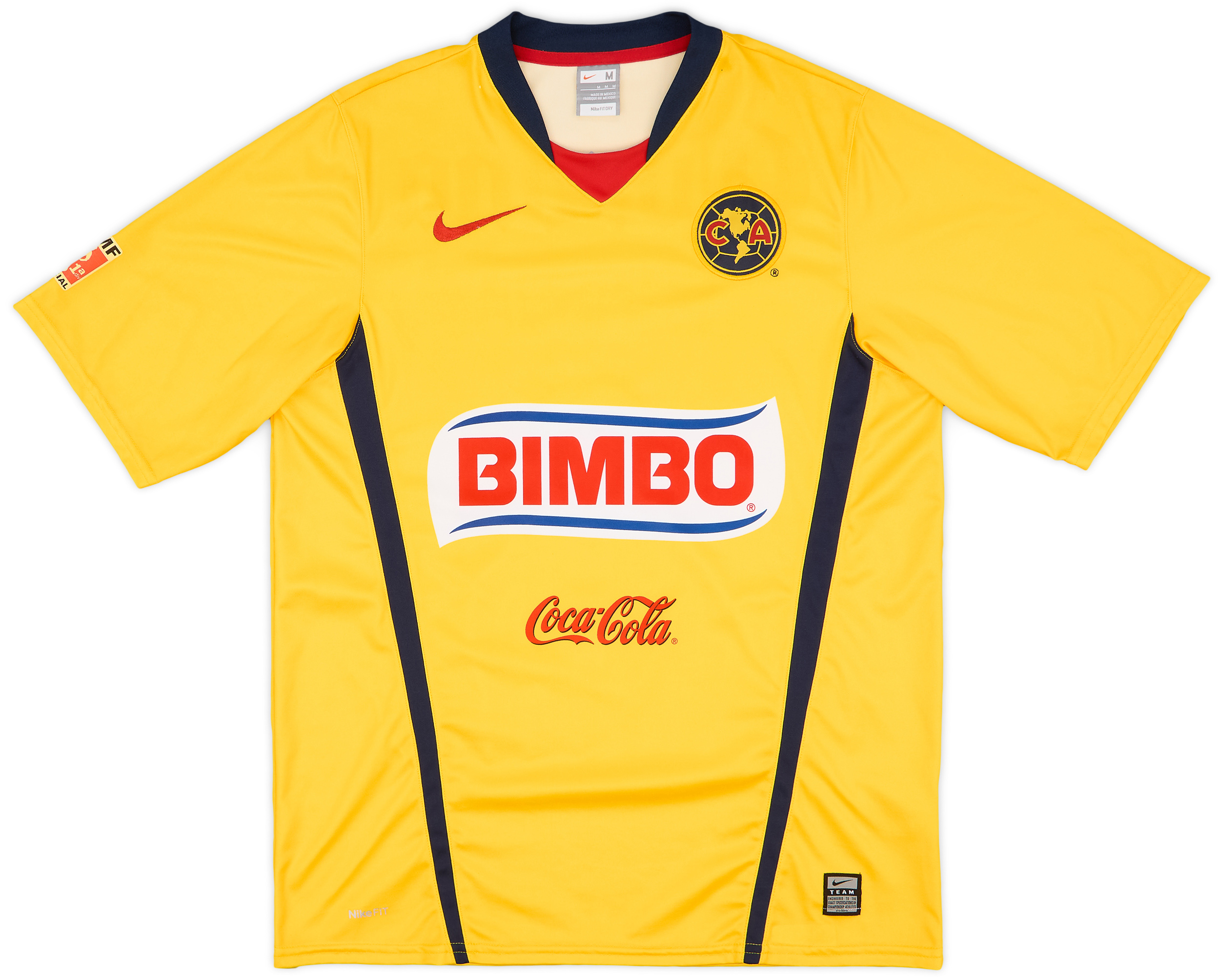 Club America Aguilas authentic Nike jersey Size Large 2007
