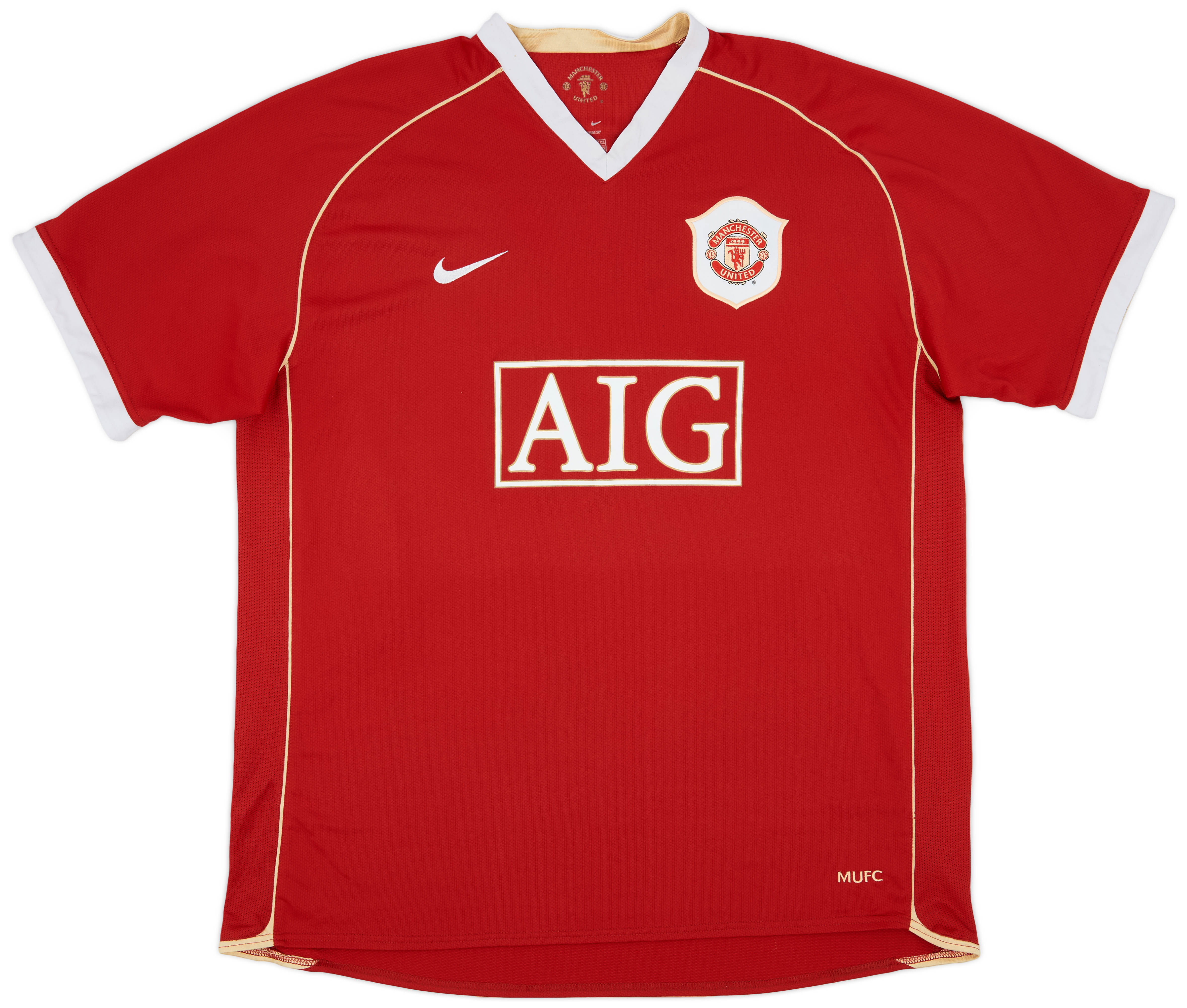 【Nike 正規品】マンチェスターユナイテッド 2006 ROONEY 8 M 2006-07 Manchester United Home Shirt Rooney #8 - 6/10 - (XXL)