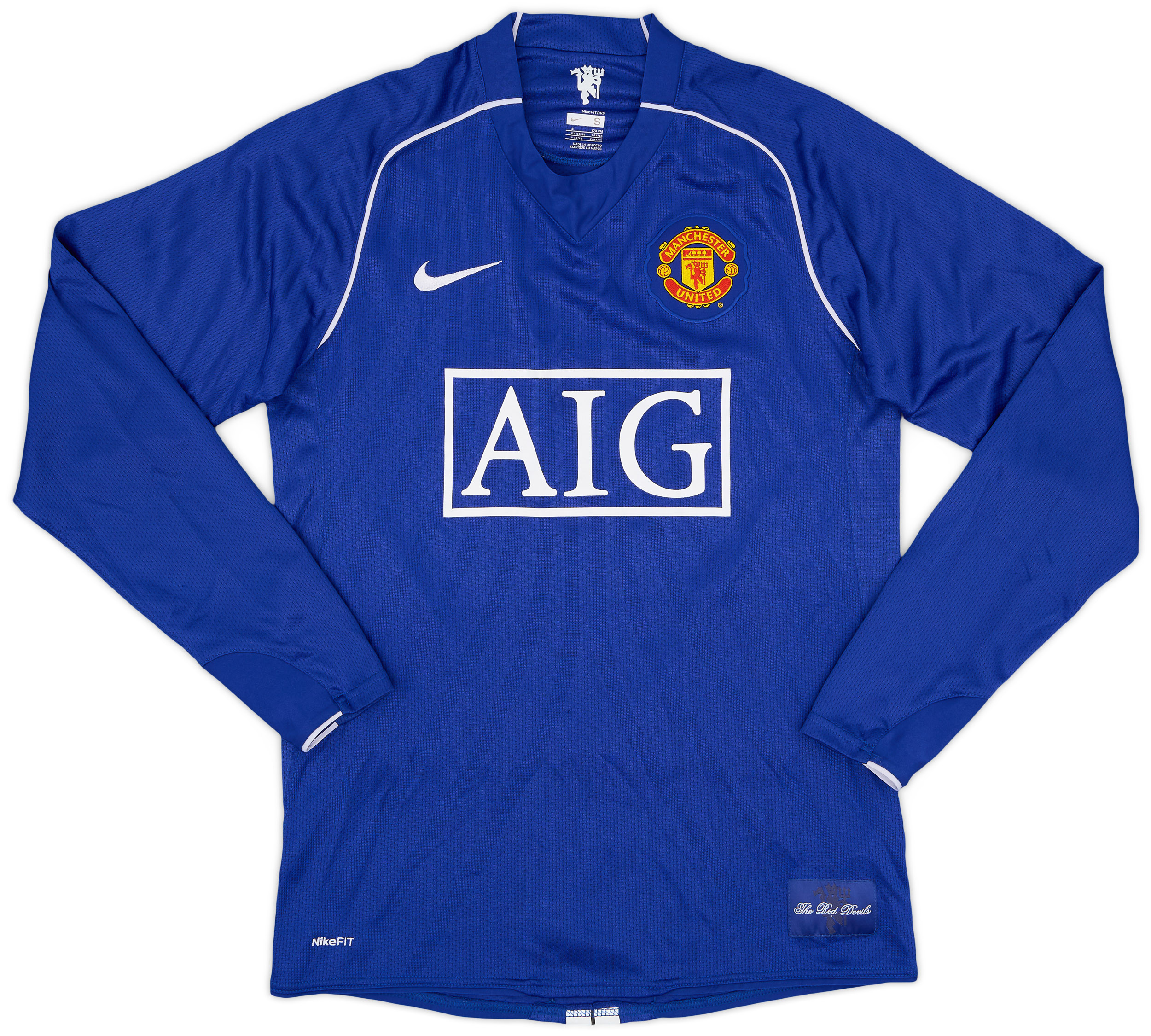 Nike Manchester United ドリルトップ　00s 2006-07 Manchester United Nike 1/4 Zip Drill Top - 9/10 - (L)