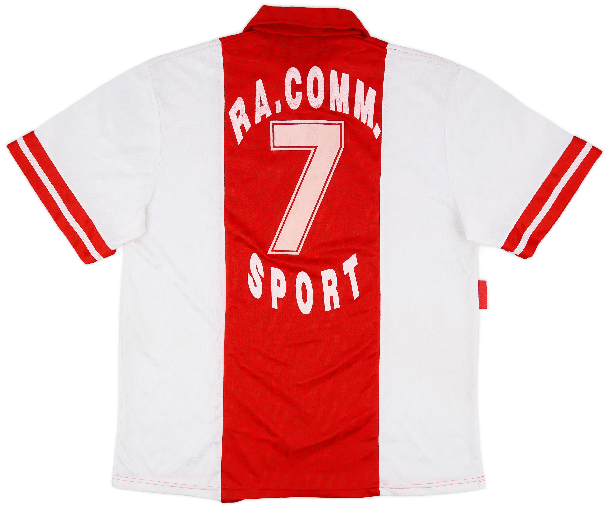 1993-94 Ajax Home Shirt #7 - 9/10 - (XL)