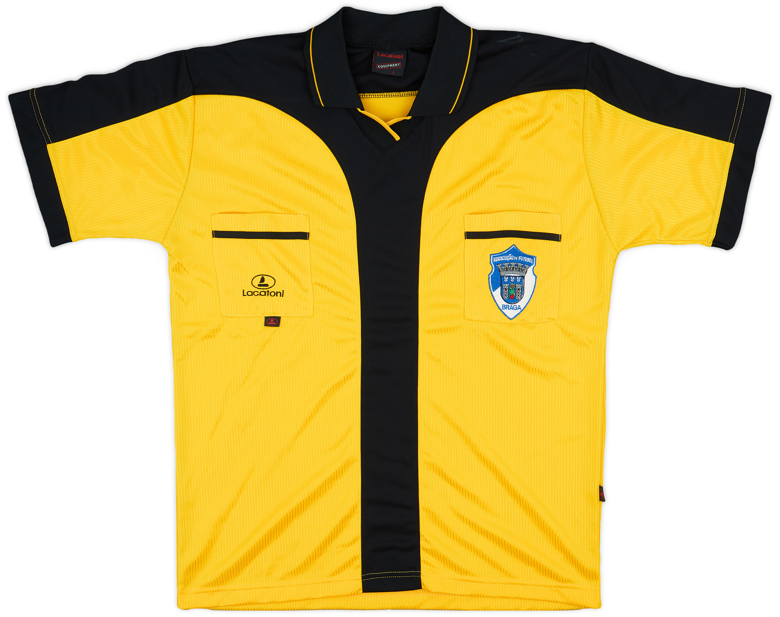 2003-04 Associacao de Futebol Braga Lacatoni Referee Shirt - 9/10 - (L)