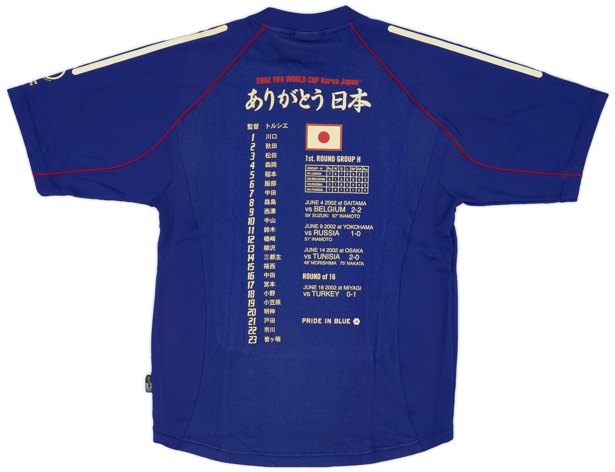 超格安価格 2002-04 (M) Shirt Home Cup' World '2002 Japan ウェア