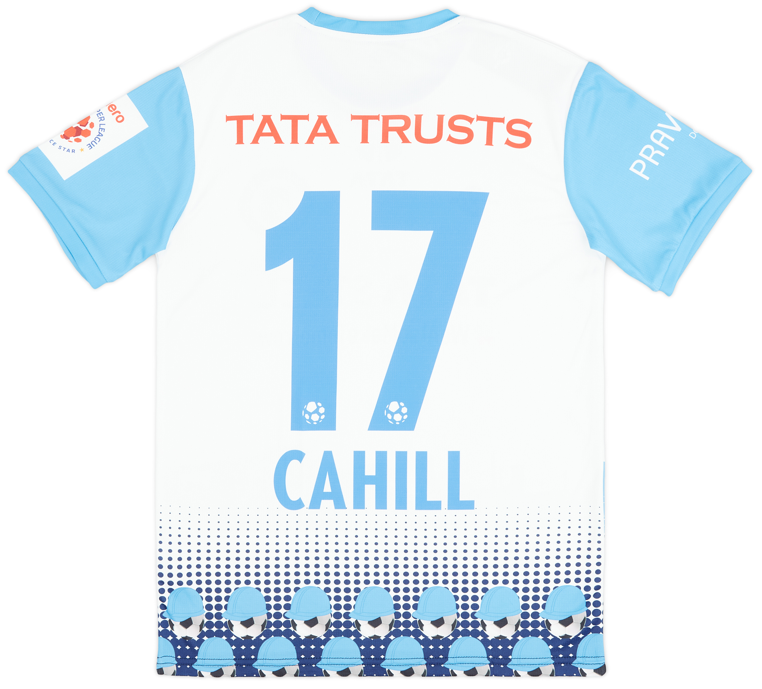 2018-19 Jamshedpur FC Away Shirt Cahill #17