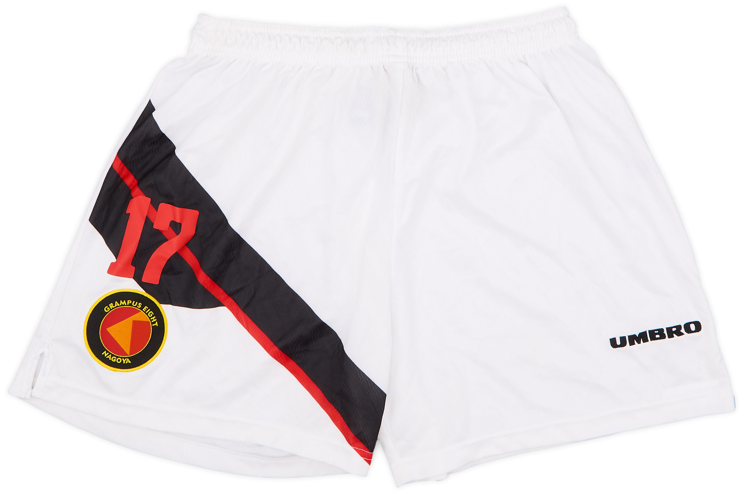 希少　97 Nagoya grampus  11番　OGURA UMBRO L 1997 Nagoya Grampus Eight Player Issue Away Shorts #17 - 6