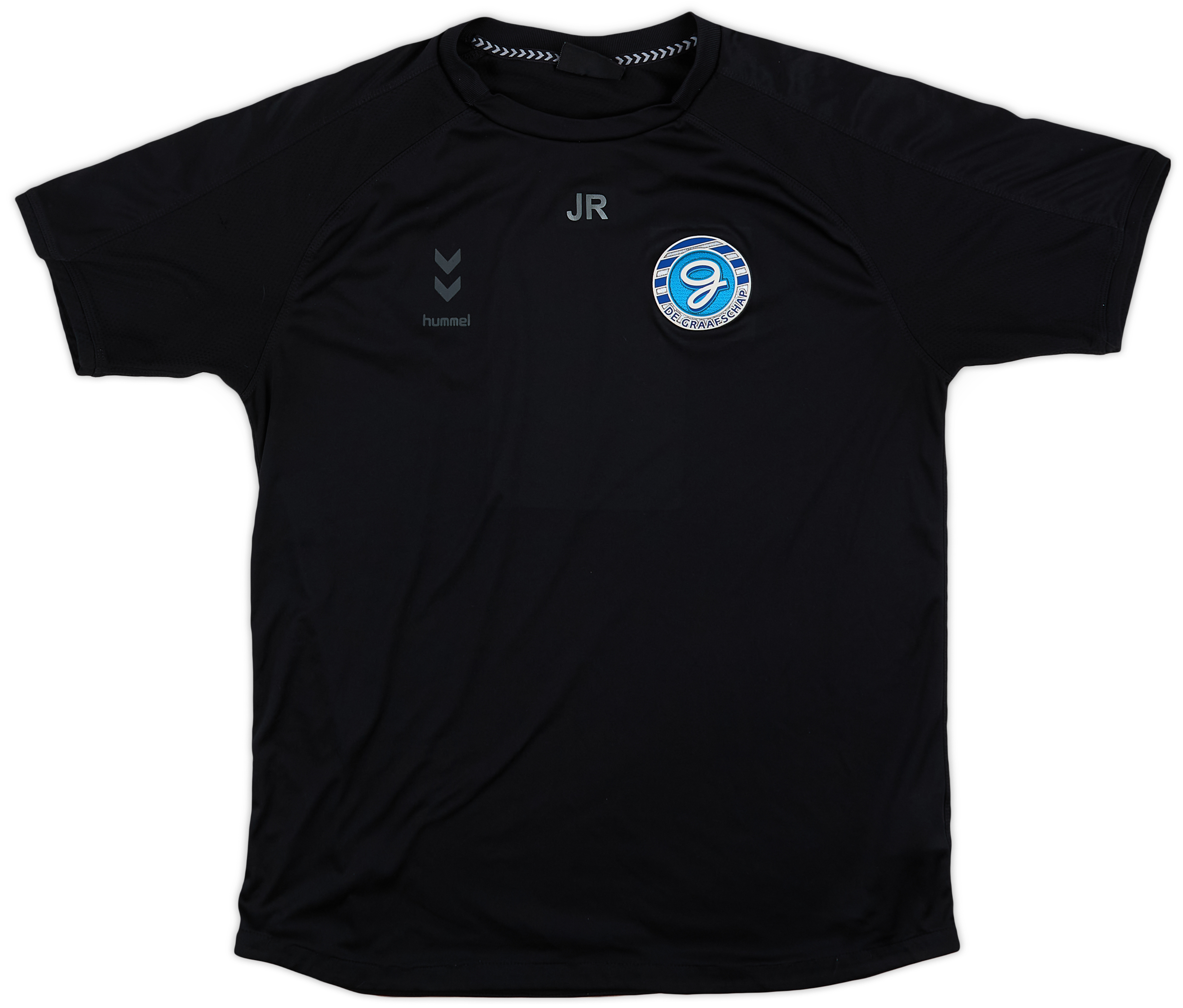 2020-21 De Graafschap Hummel Staff Issue Shirt 'JR' - 9/10 - (L)