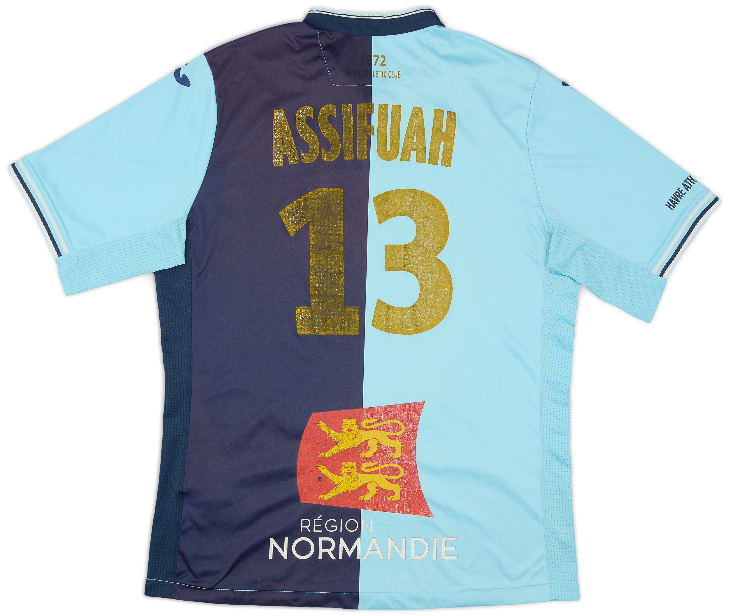 2017-18 Le Havre Home Shirt Assifuah #13 - 4/10 - (L)