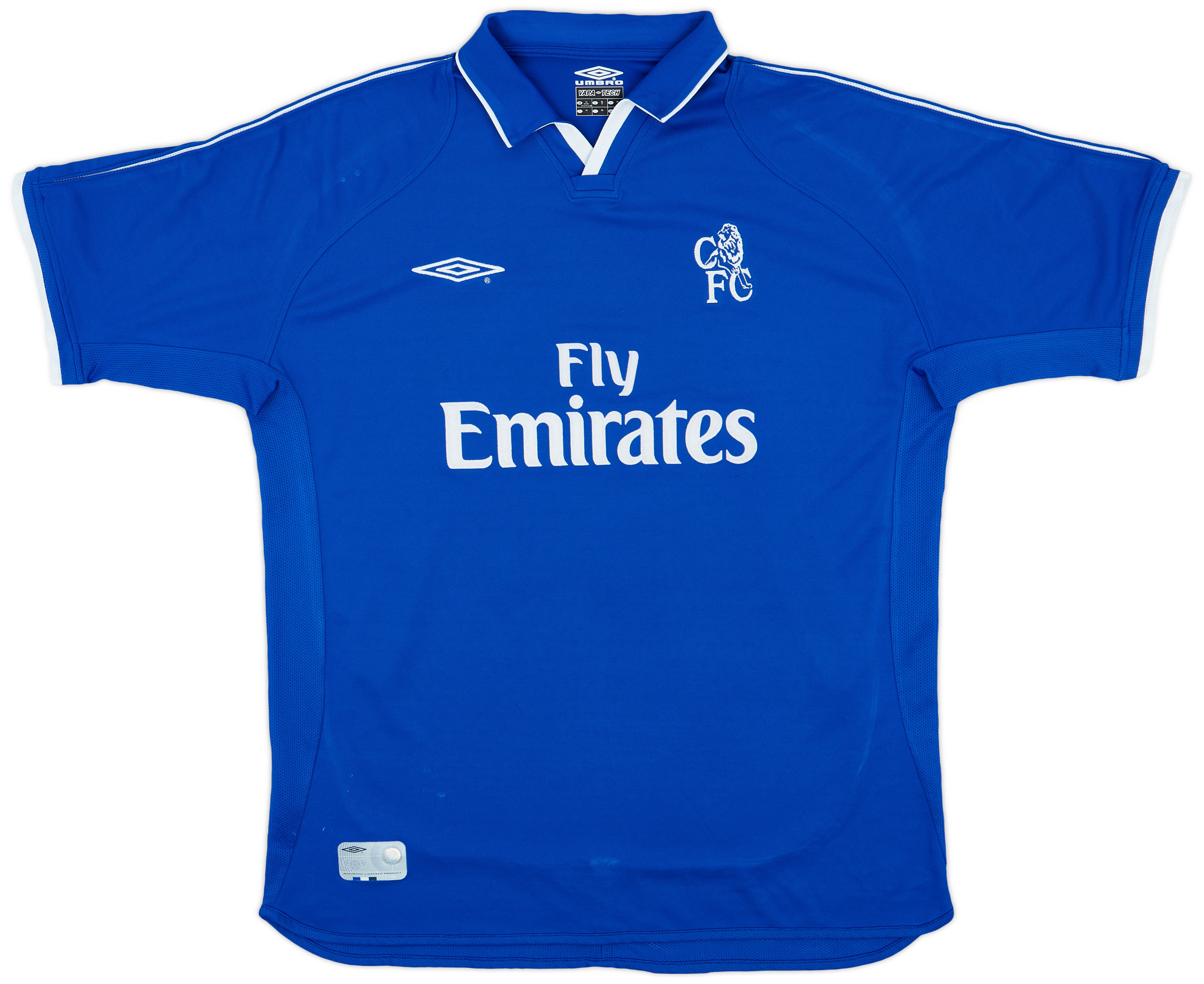 1999-01 Chelsea Home Shirt Zola #25 - 6/10 - (L)