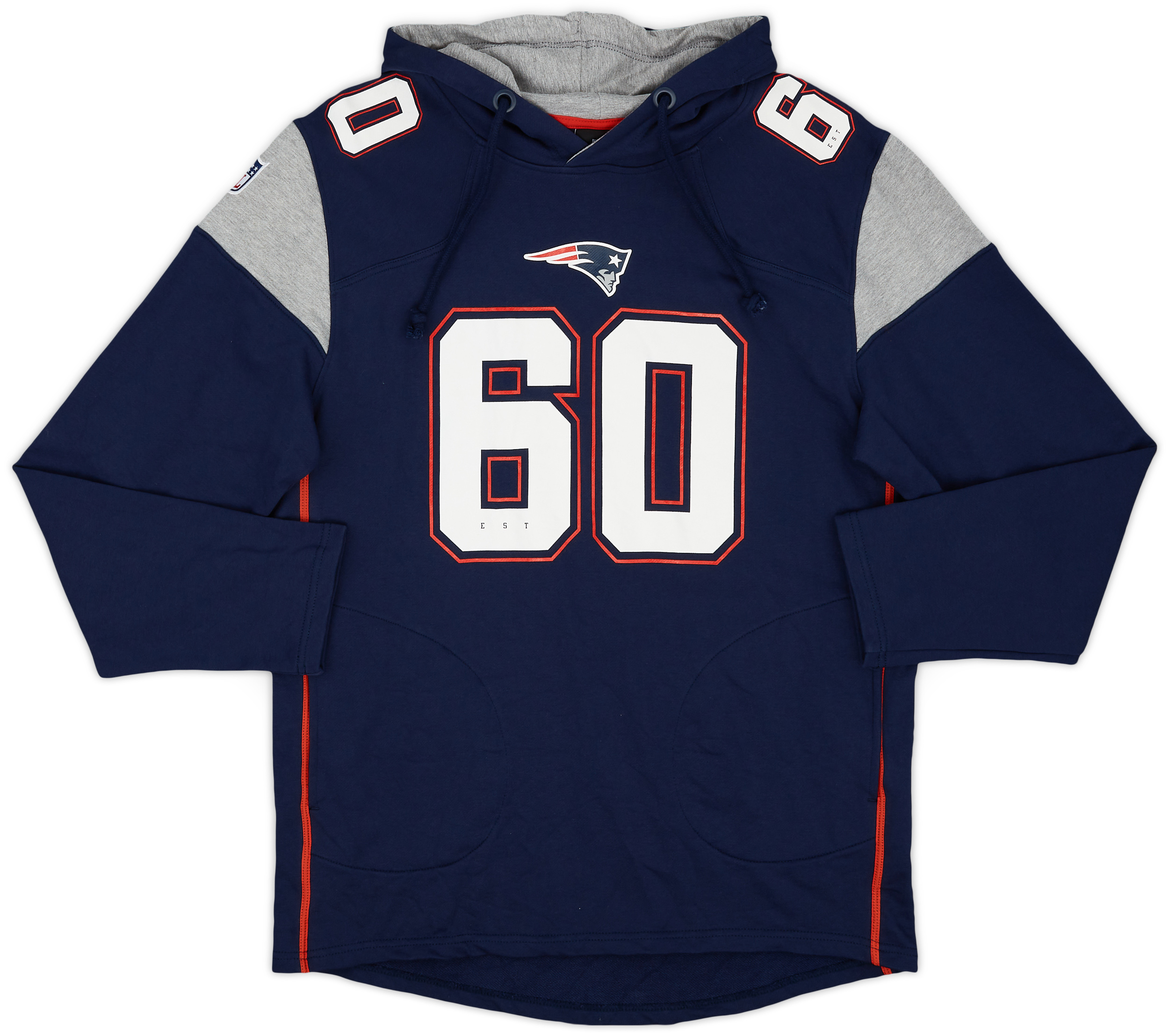 202224 New England Patriots Fanatics Hooded Sweat Top 10/10 (L)