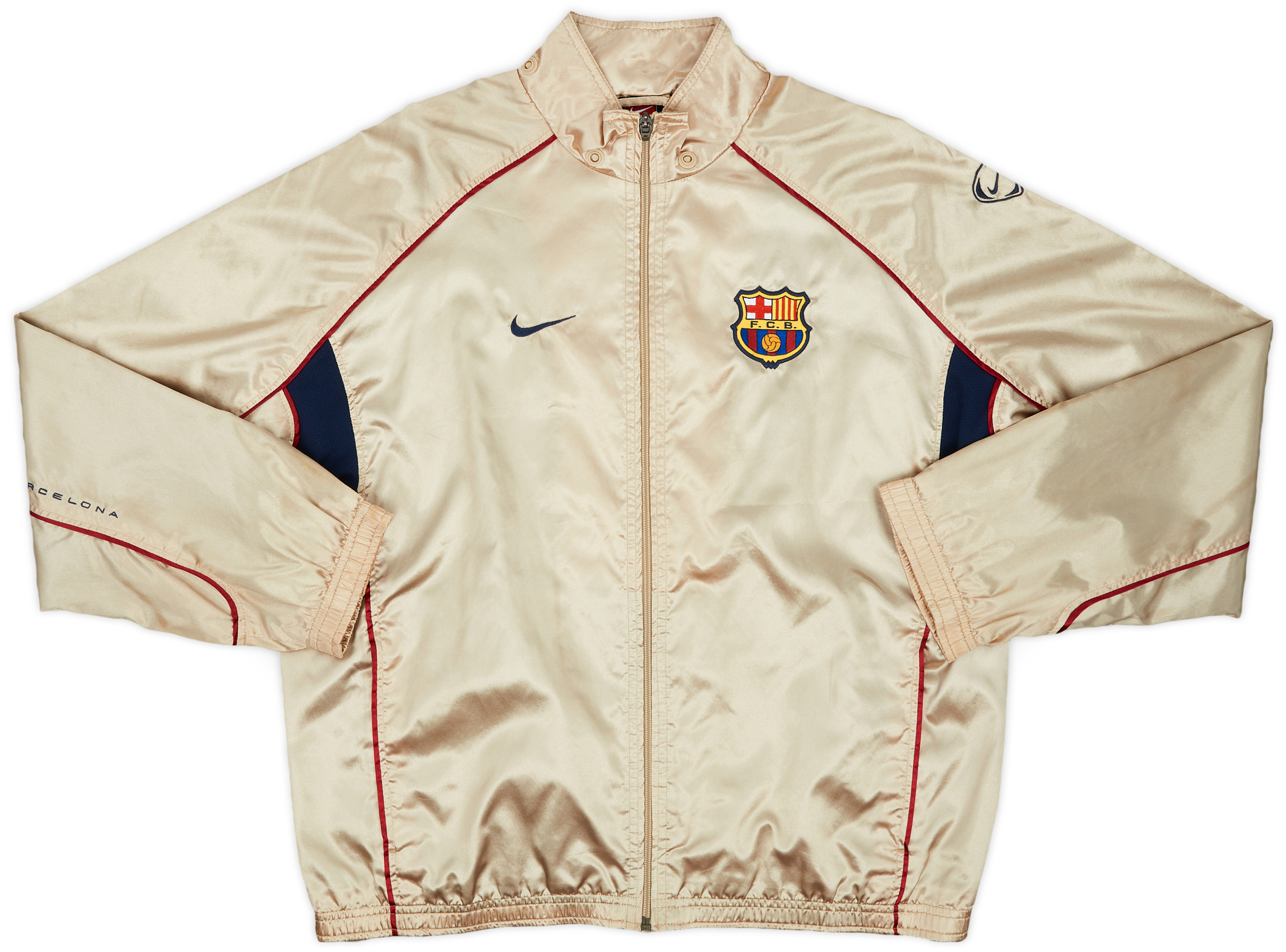 2001-02 Barcelona Nike Track Jacket - 7/10 - (XL.Boys) 2001-02 Barcelona Nike Track Jacket - 7/10 - (XL.Boys)