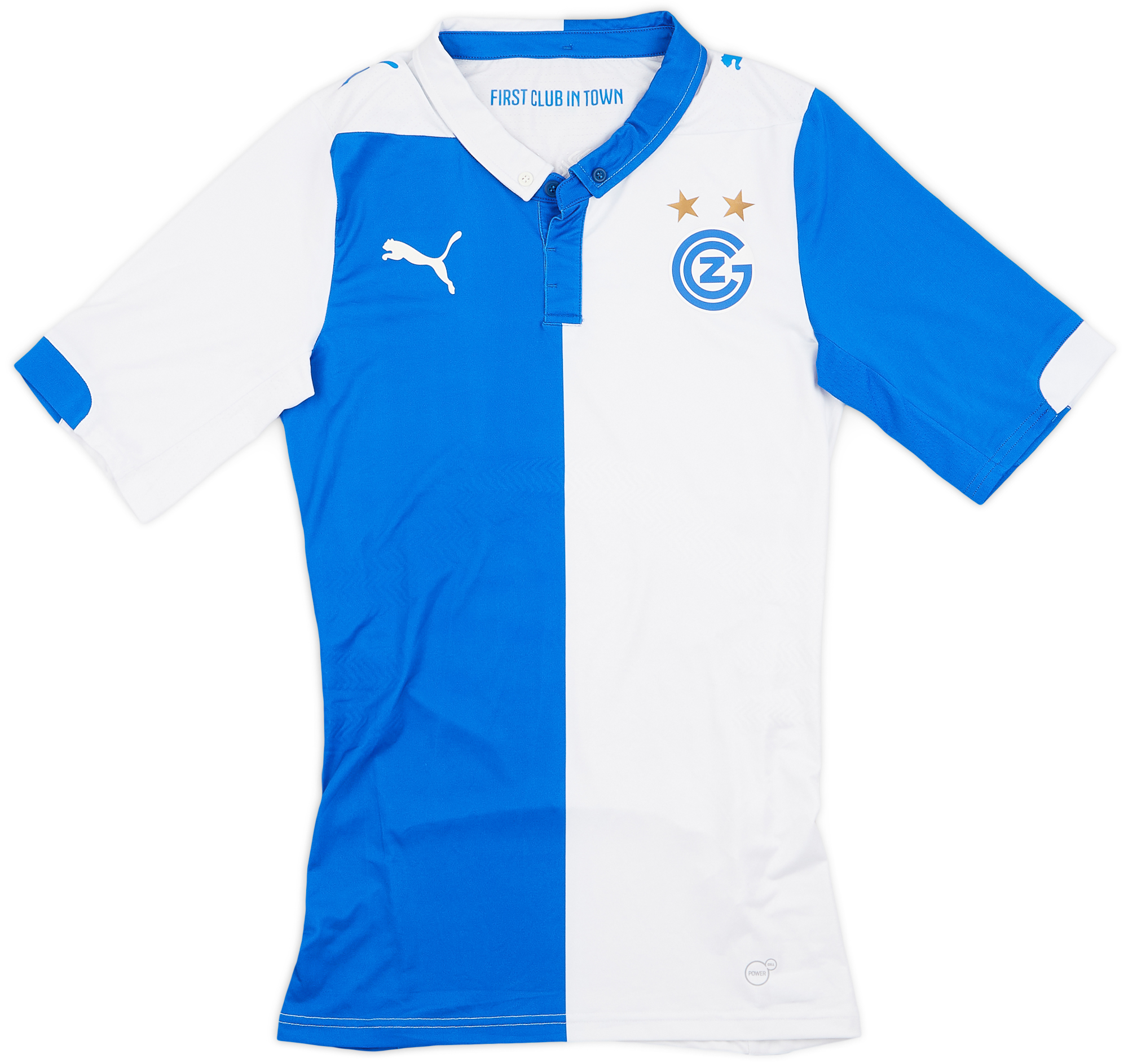 2014-15 Grasshoppers Authentic (ACTV Fit) Home Shirt - 7/10 - (M)