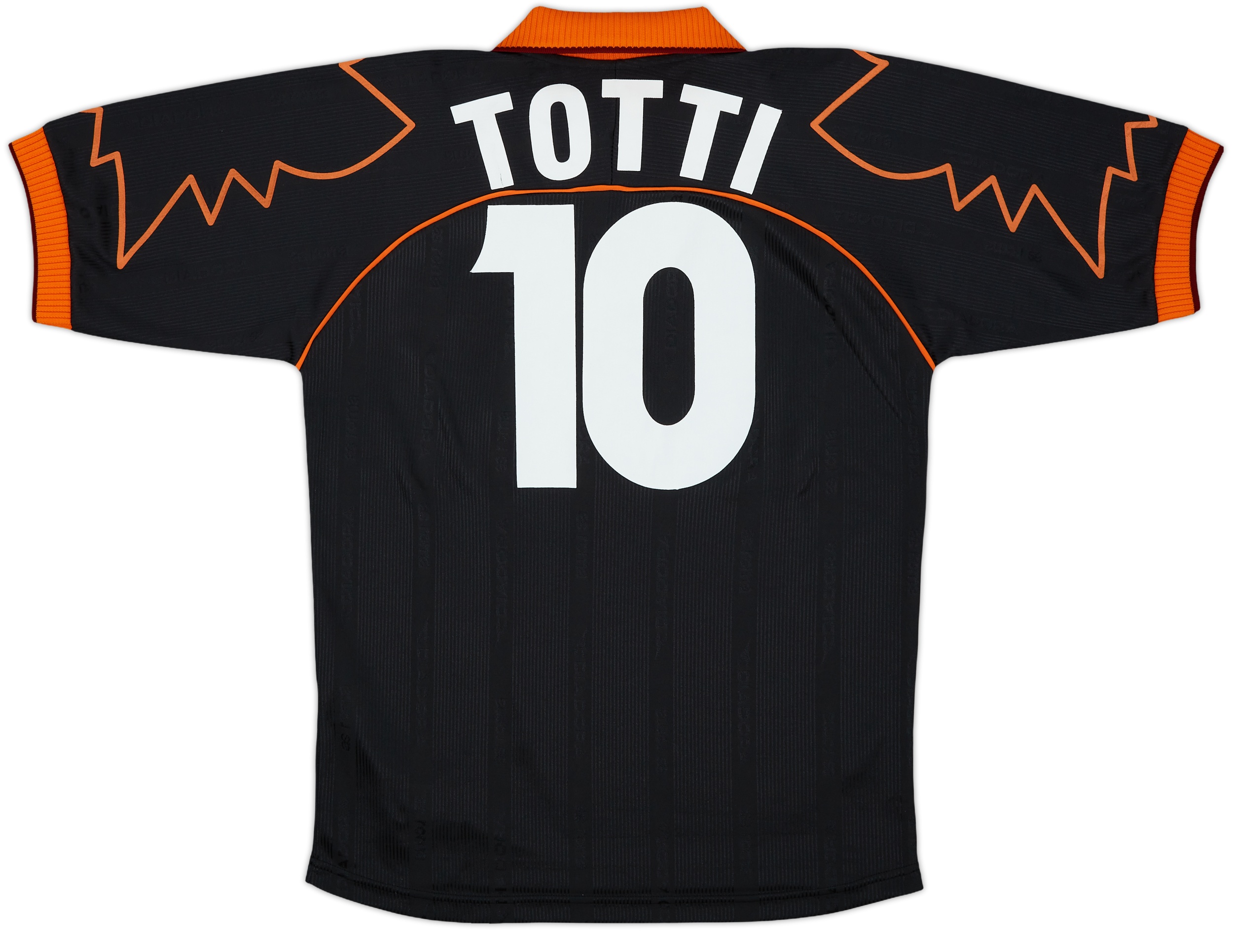 2015-16 Roma Authentic Home Shirt Totti #10 - 5/10 - (S)