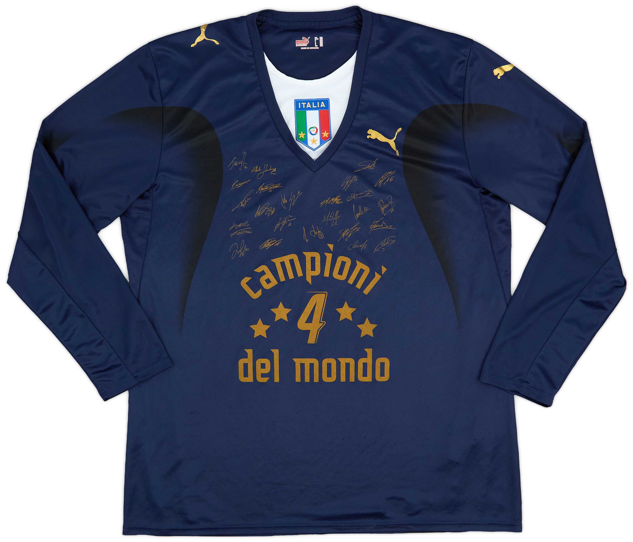 PUMA ワールドカップ2006 優勝記念 イタリア代表ユニ　タグ付 Puma 2006 World Cup Germany Luca Toni Italy Soccer Jersey | eBay