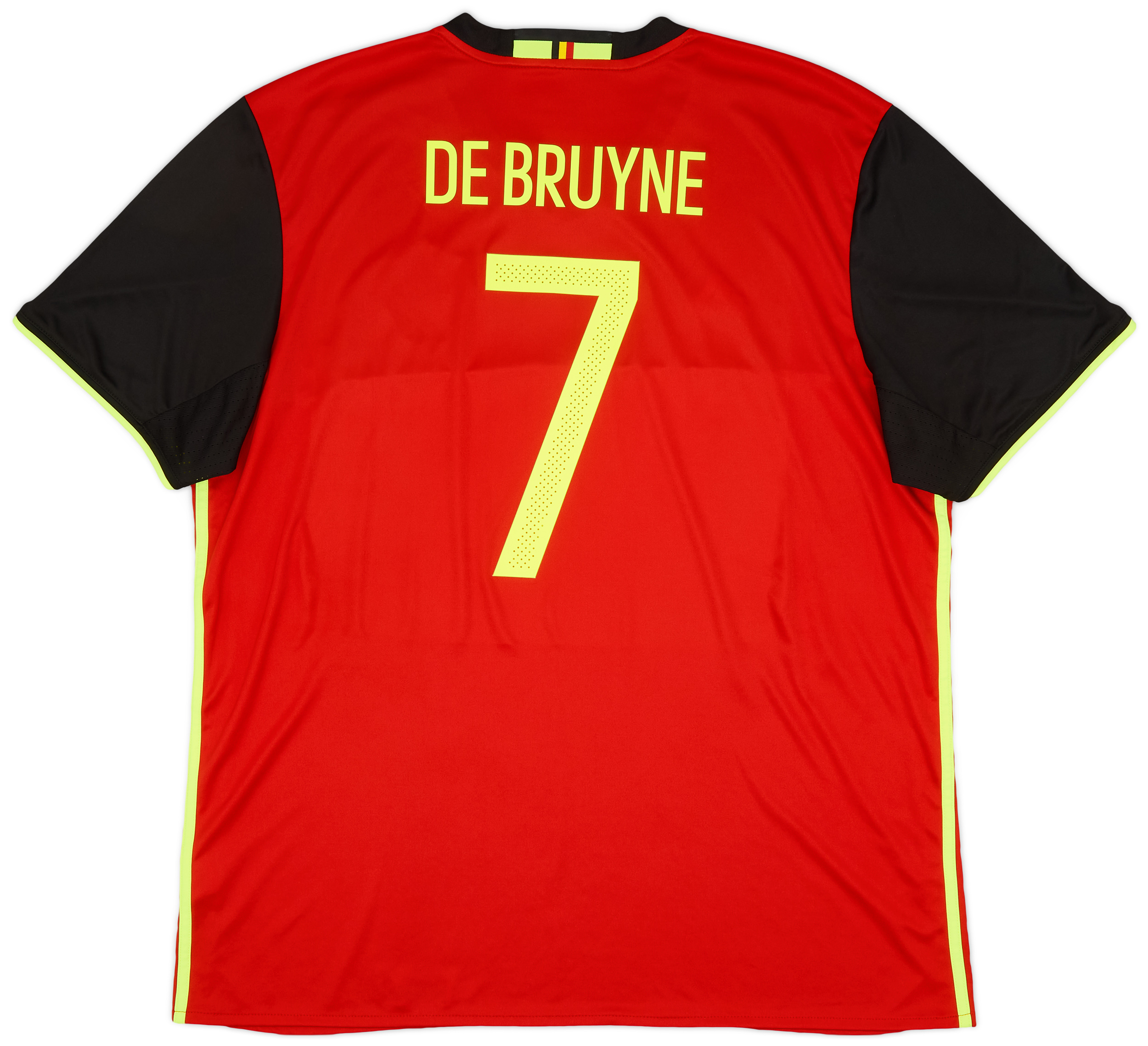 2016-17 Belgium Home Shirt De Bruyne #7 - 9/10 - (XXL)