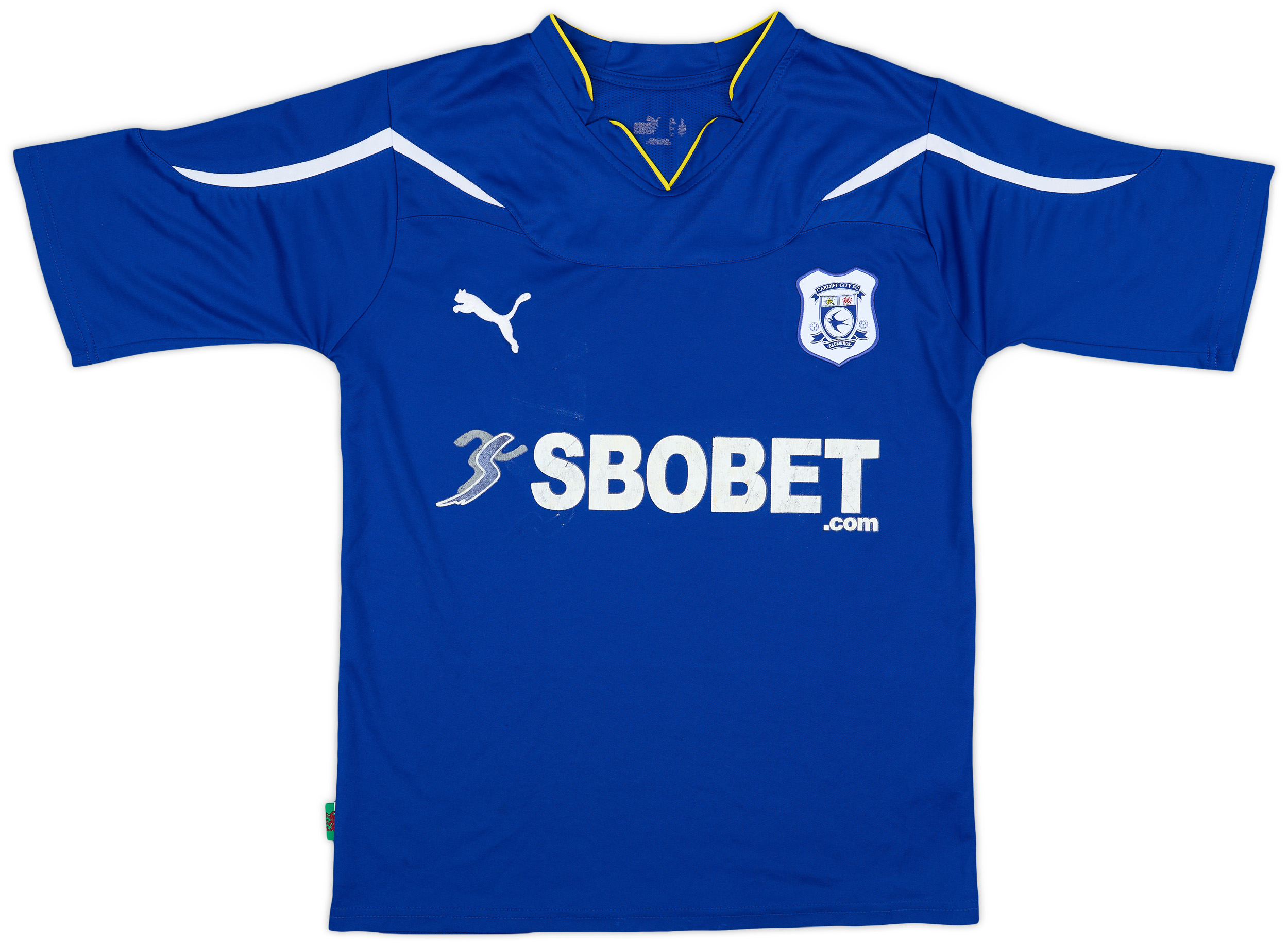 2010-11 Cardiff Home Shirt - 6/10 - (S)
