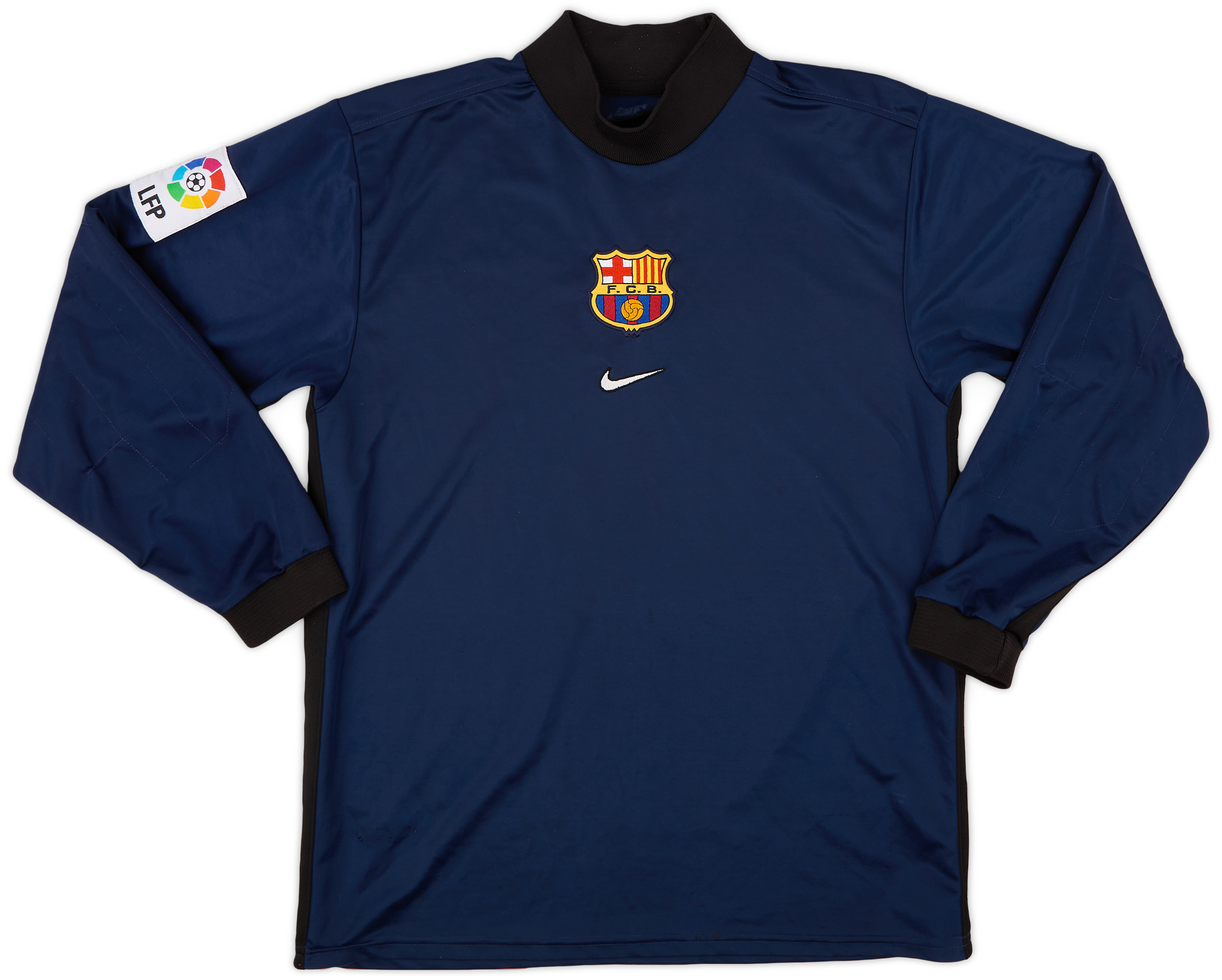 1998 99 Barcelona GK Shirt 6 10 L