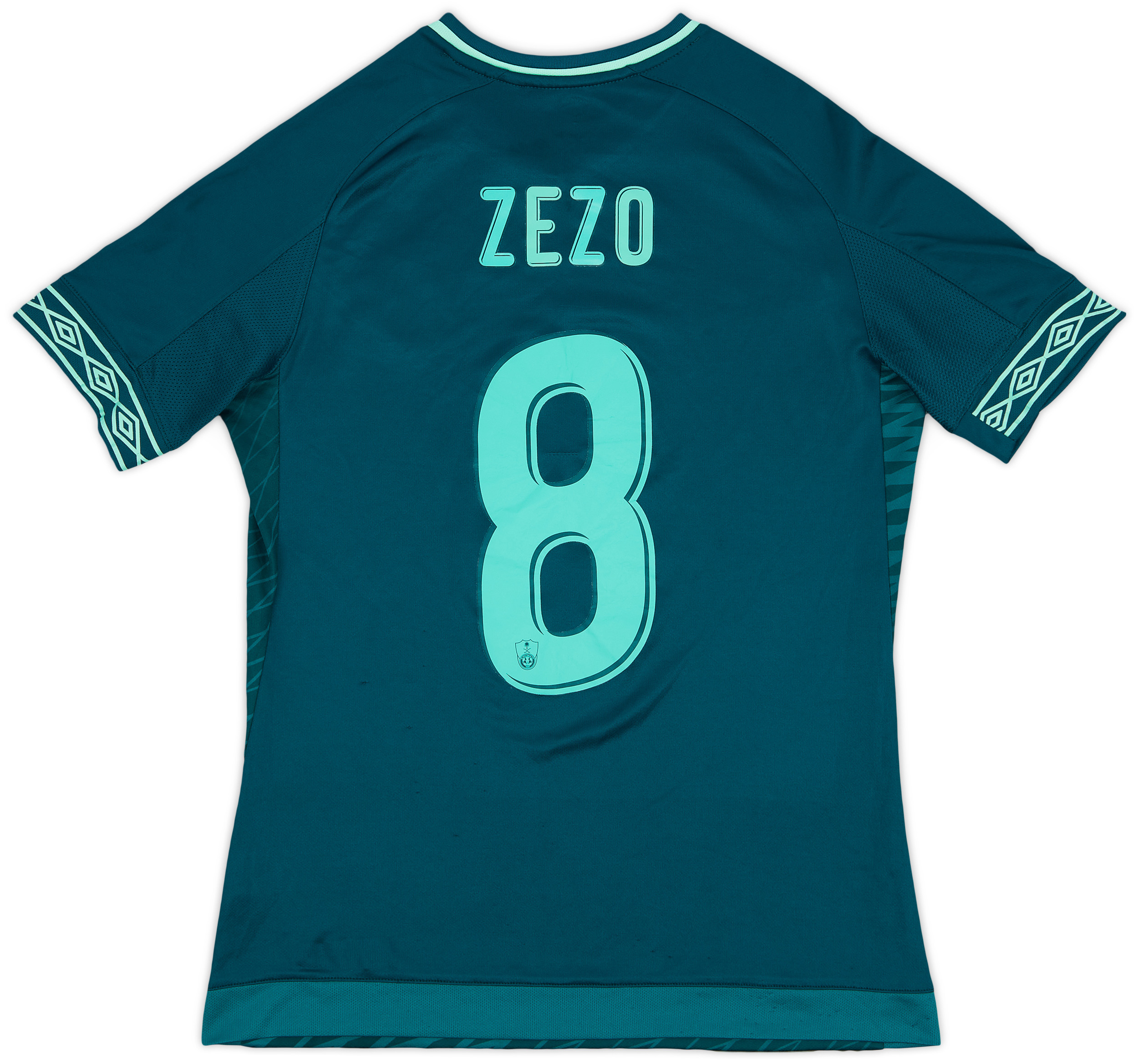 2018-19 Al-Ahli Saudi Third Shirt Zezo #8 - 6/10 - (S)