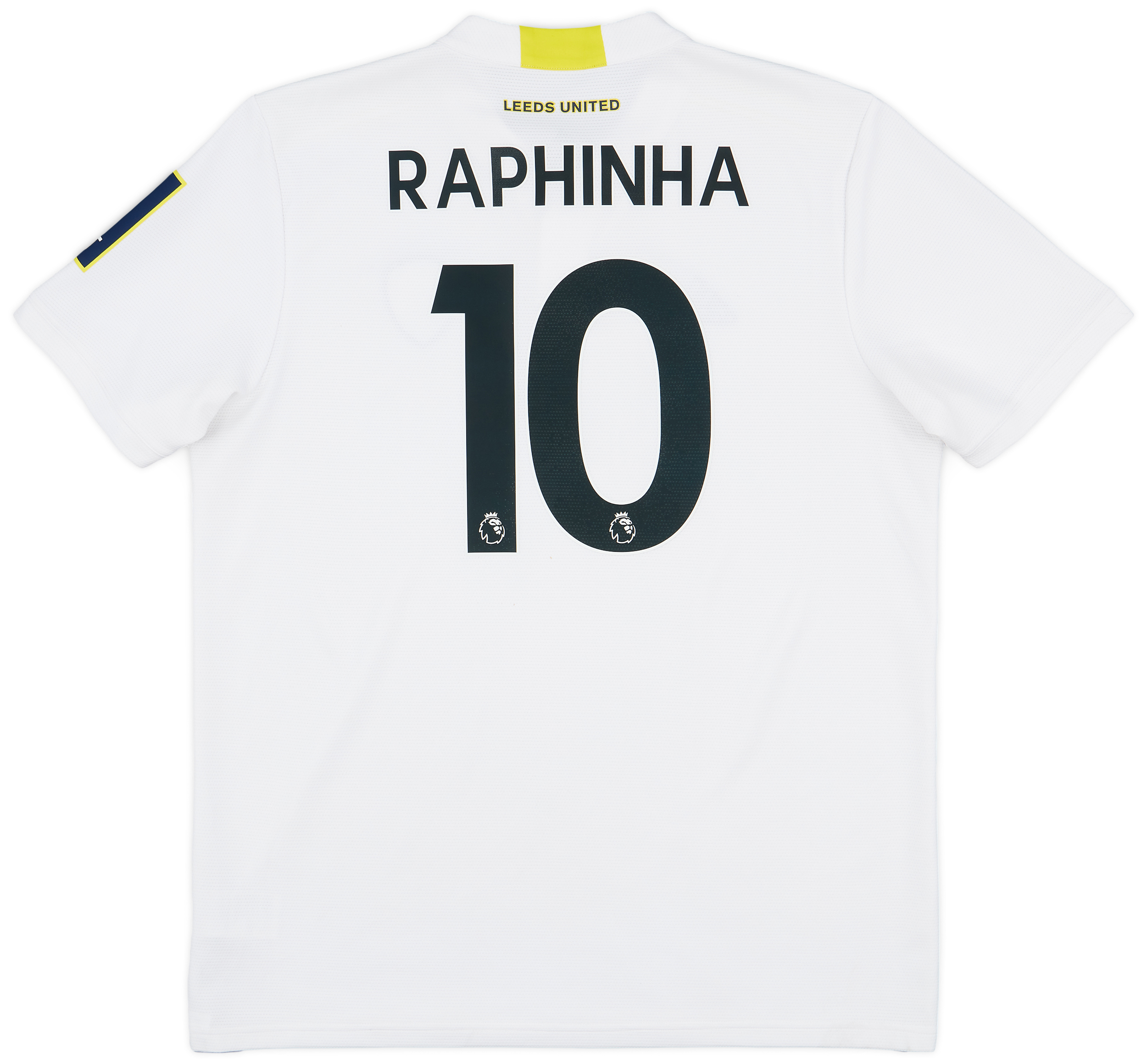 Leeds United - White Typography Print T-Shirt Leeds United - White Typography Print T-Shirt
