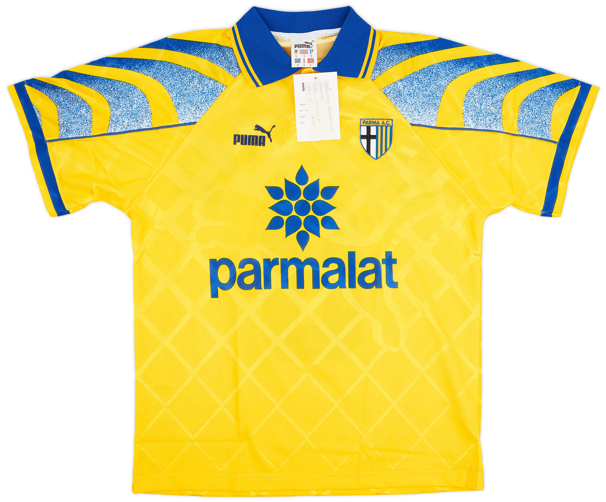 1995-96 Parma Third Shirt Stoichkov #8 (S) - Main Image