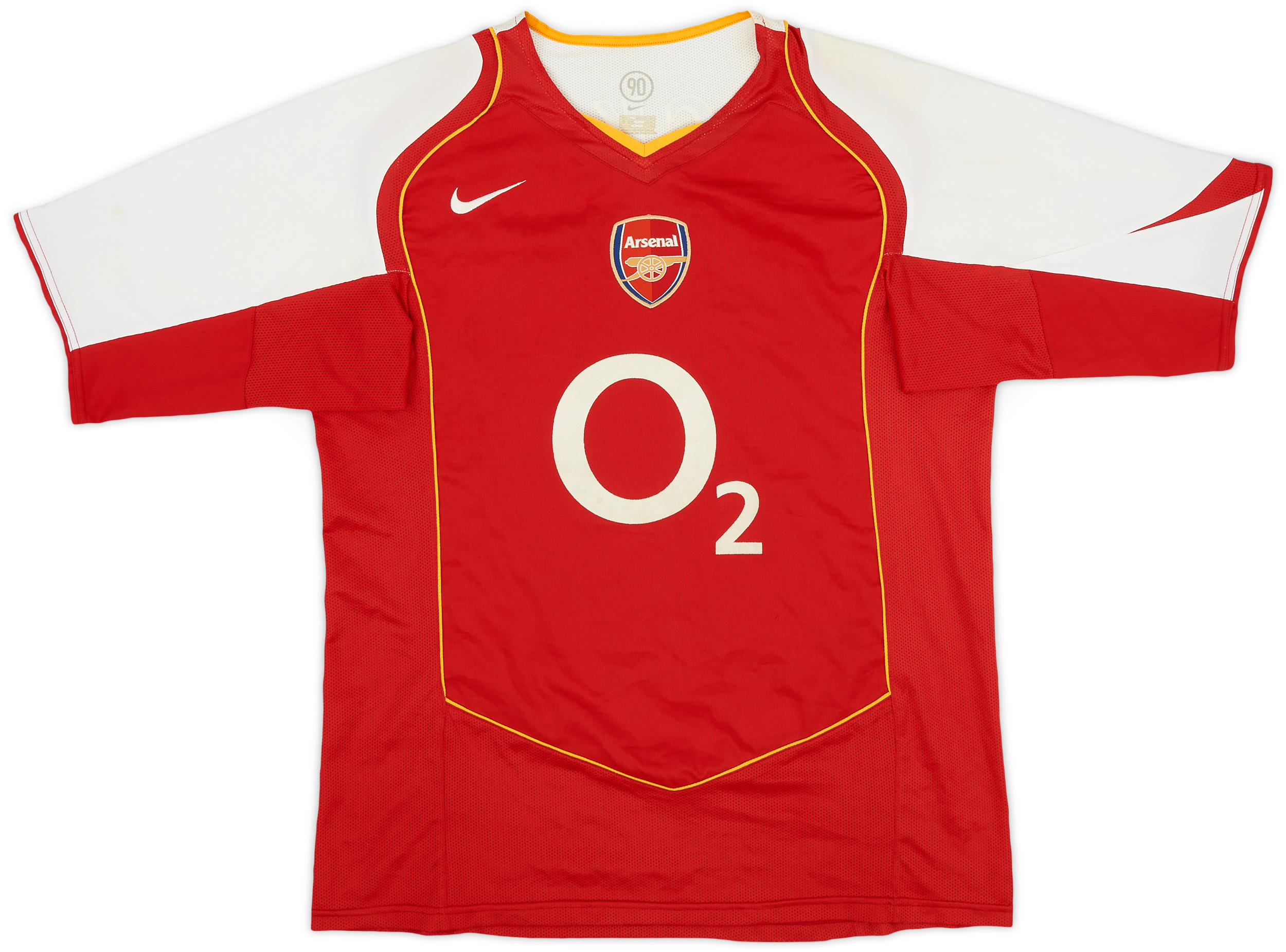2004-05 Arsenal Home Shirt Bergkamp #10 - 7/10 - (L)