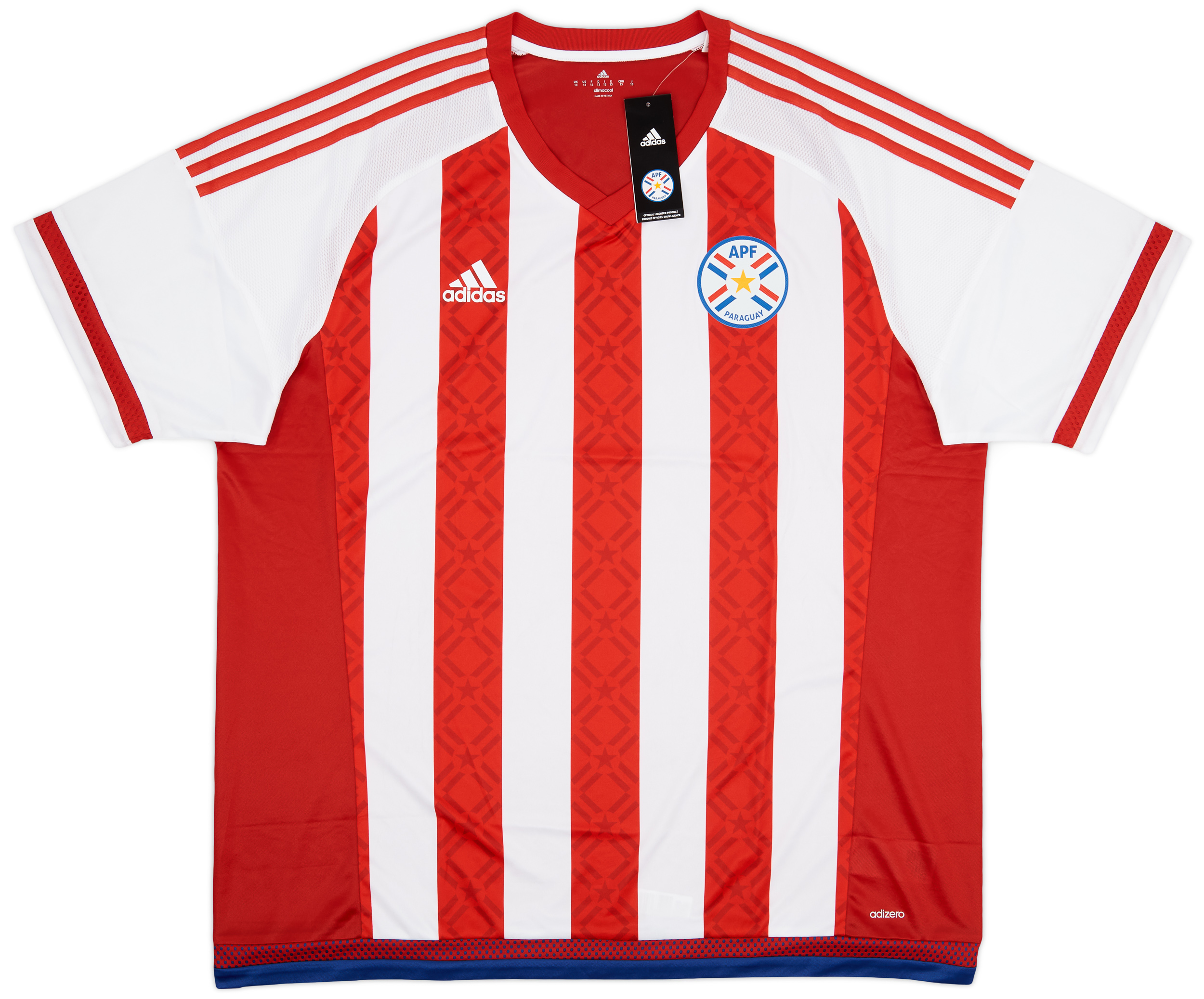 2015 Paraguay Player Issue Copa America Home Shirt (XXL)