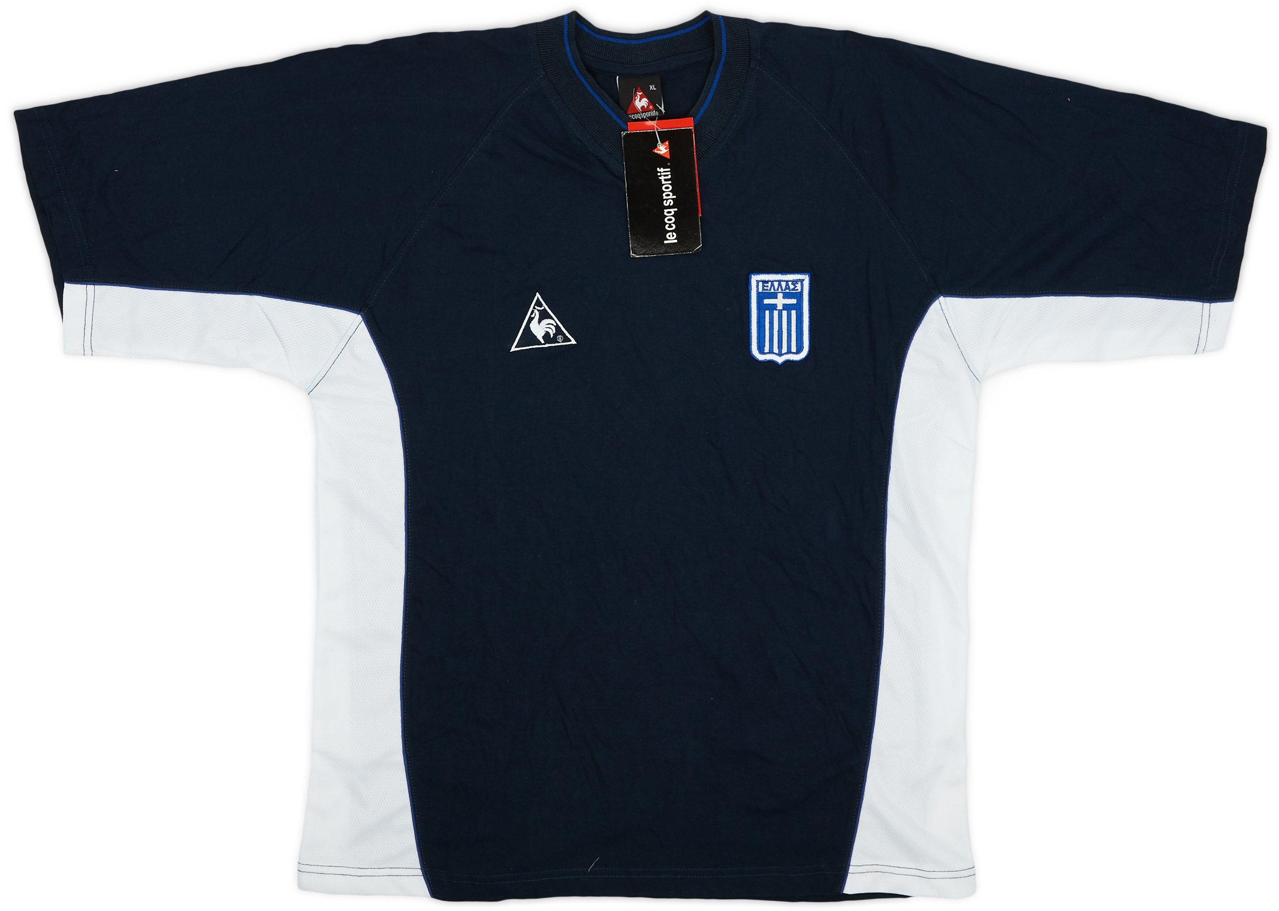 2002 03 Greece Le Coq Sportif Training Tee XL