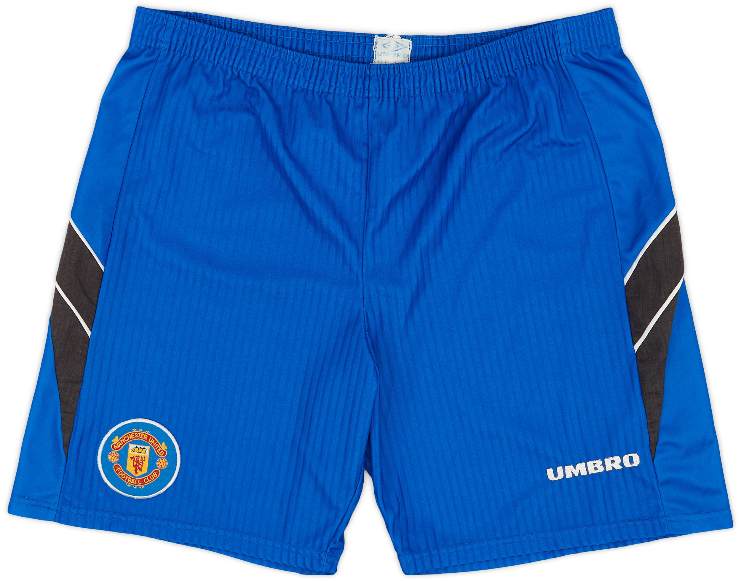 Short de football rétro vintage Umbro Manchester United Home
