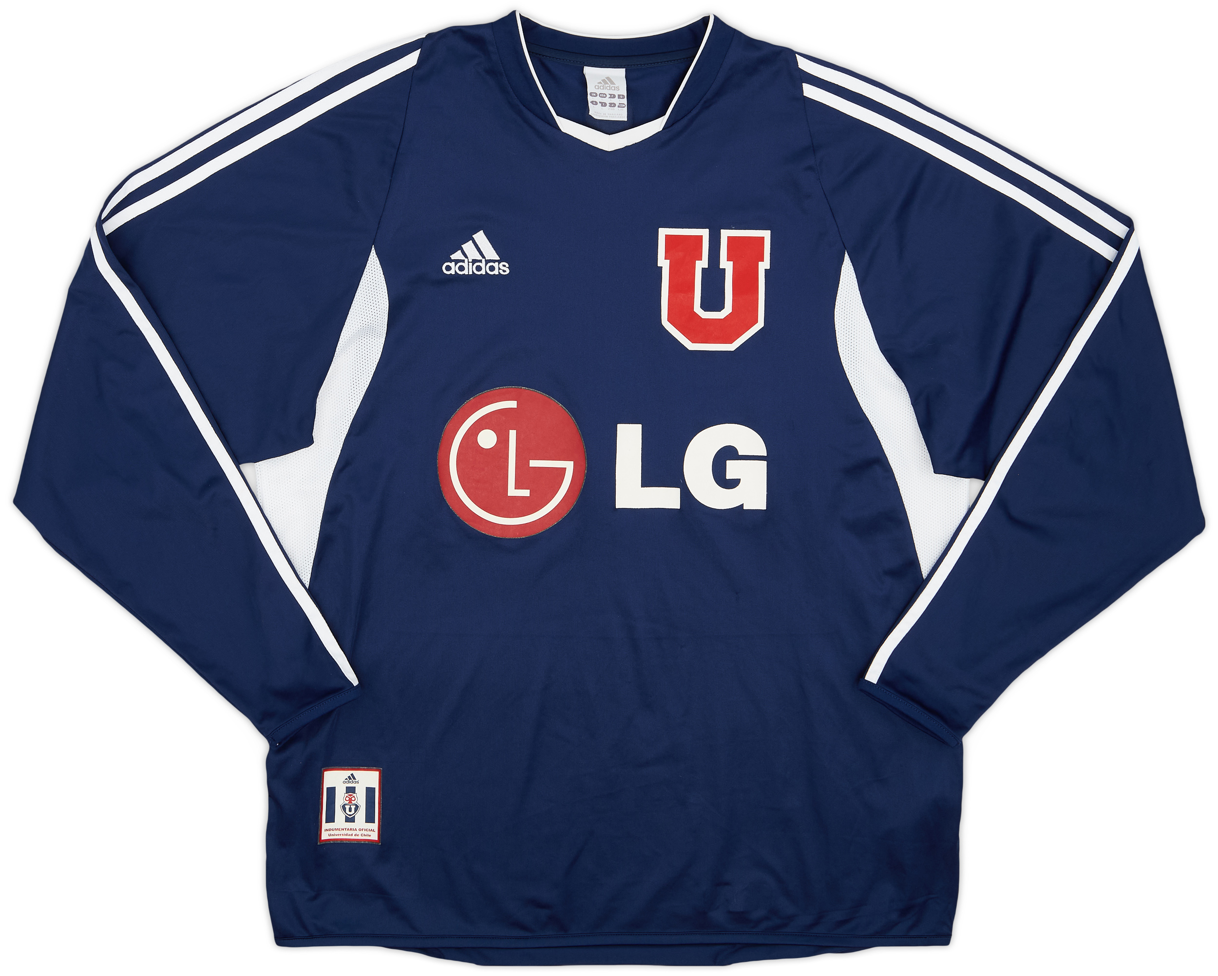 2003 Universidad de Chile Home L/S Shirt - 8/10 - (L)