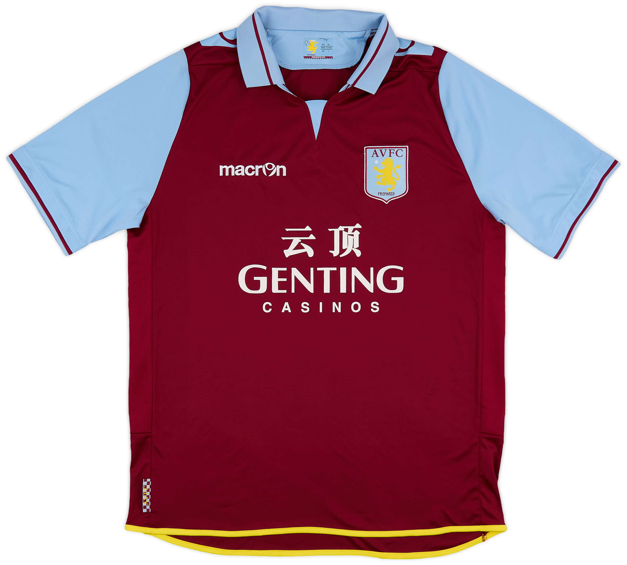 2012-13 Aston Villa Home Shirt #8 - 8/10 - (L)
