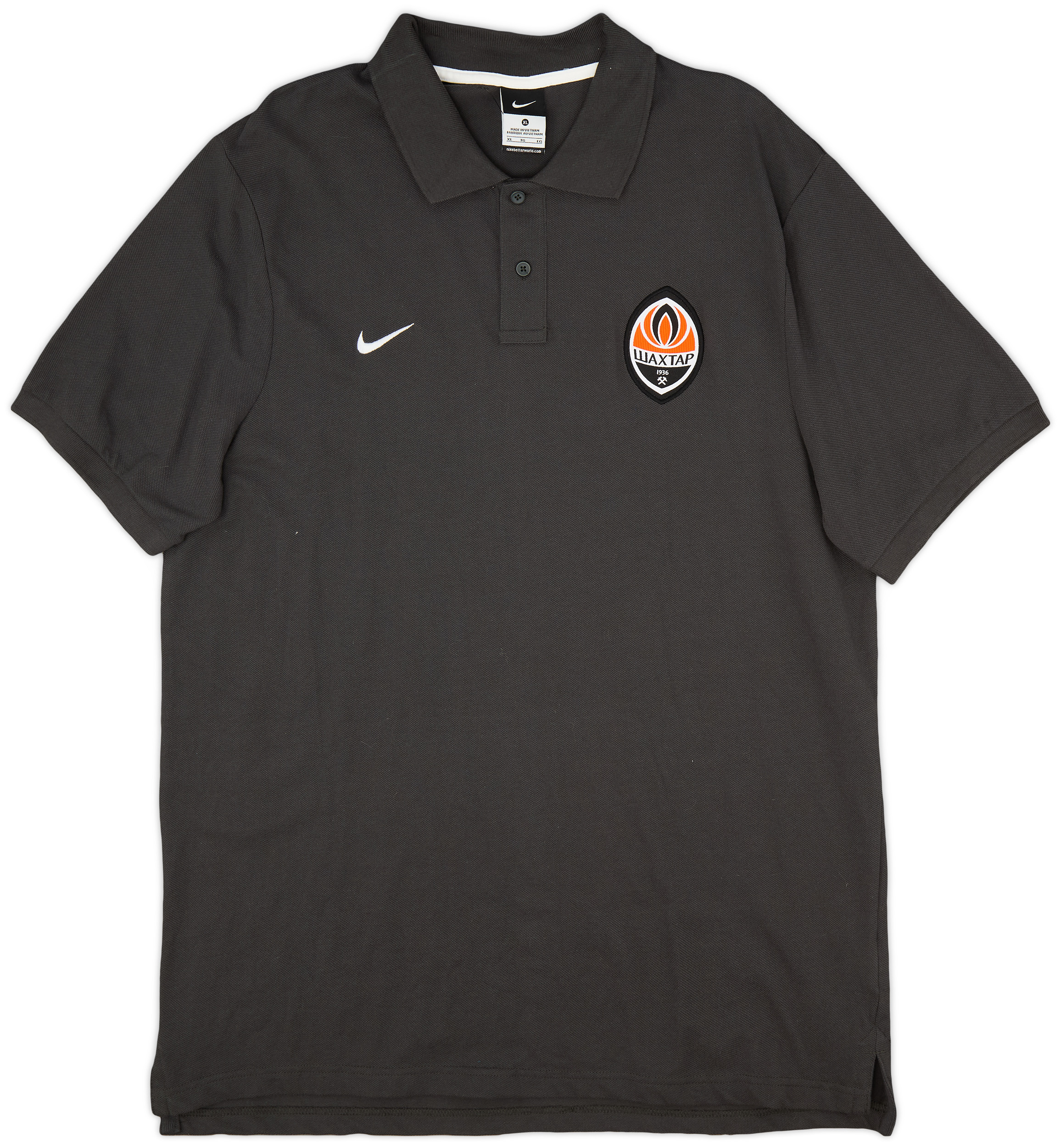2013-14 Shakhtar Donetsk Nike Polo Shirt - 9/10 - (XL)