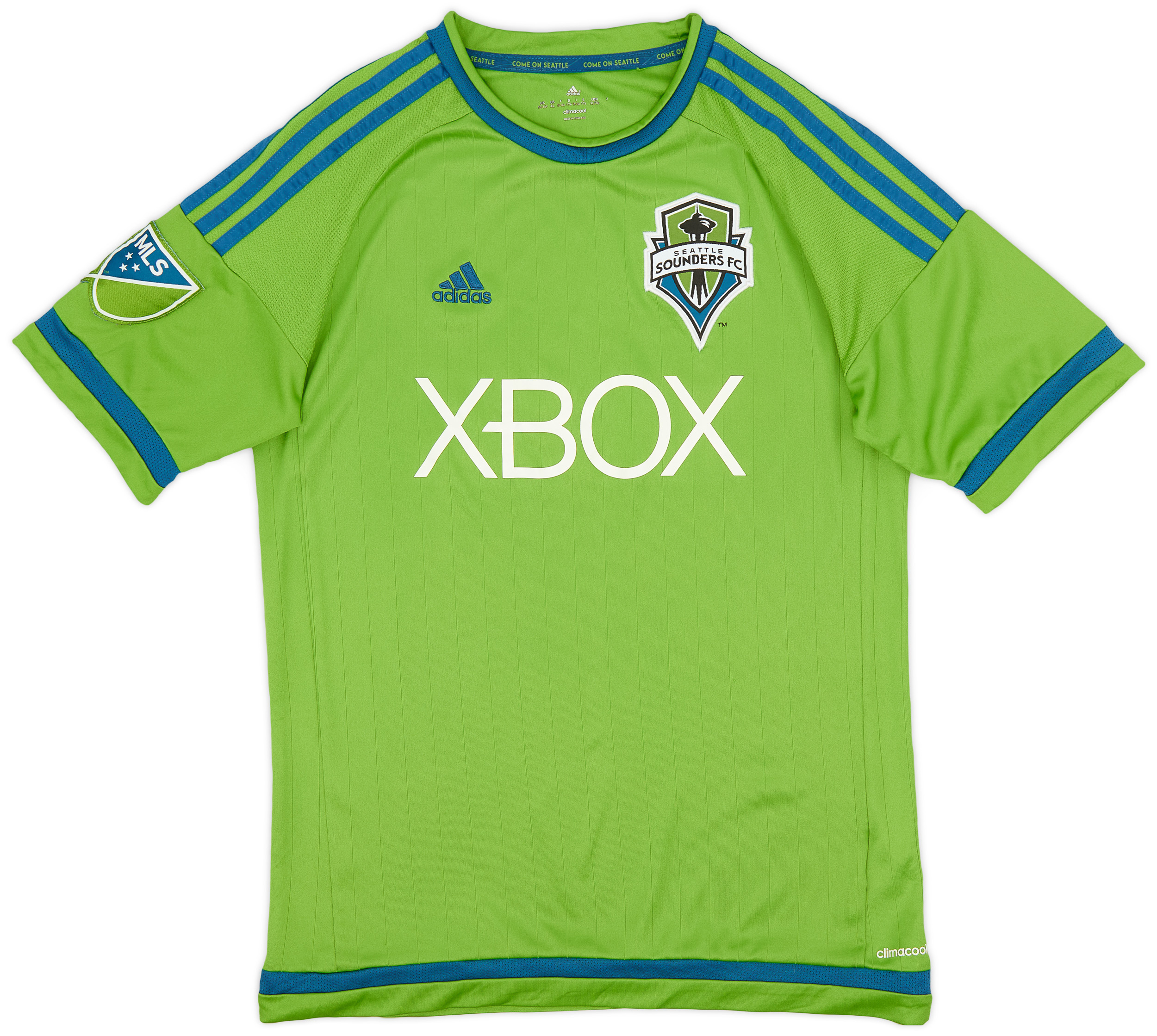 2015 Seattle Sounders Home Shirt - 7/10 - (XL.Boys)