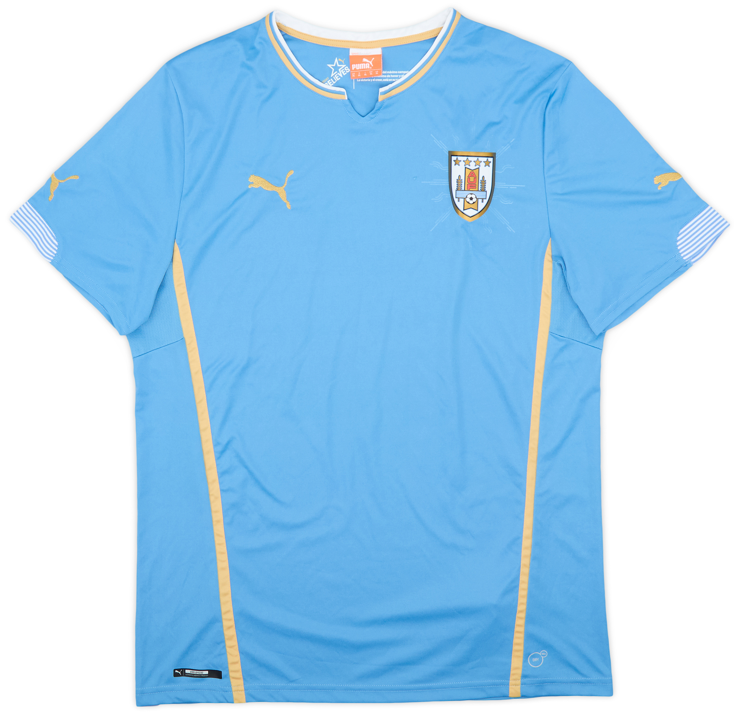 2014-15 Uruguay Home Shirt - 8/10 - (XL)