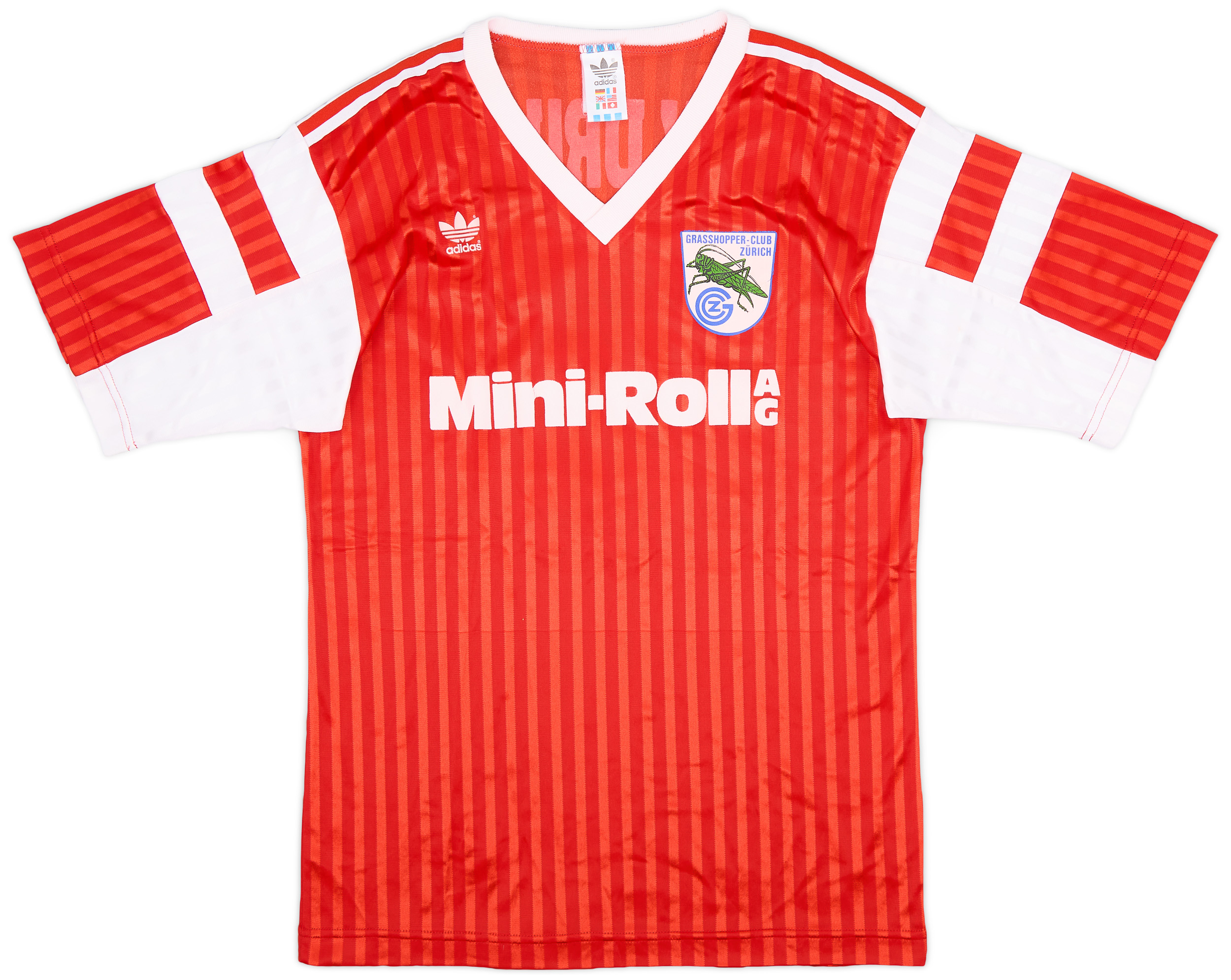 1990-91 Grasshoppers Match Issue Away Shirt #5