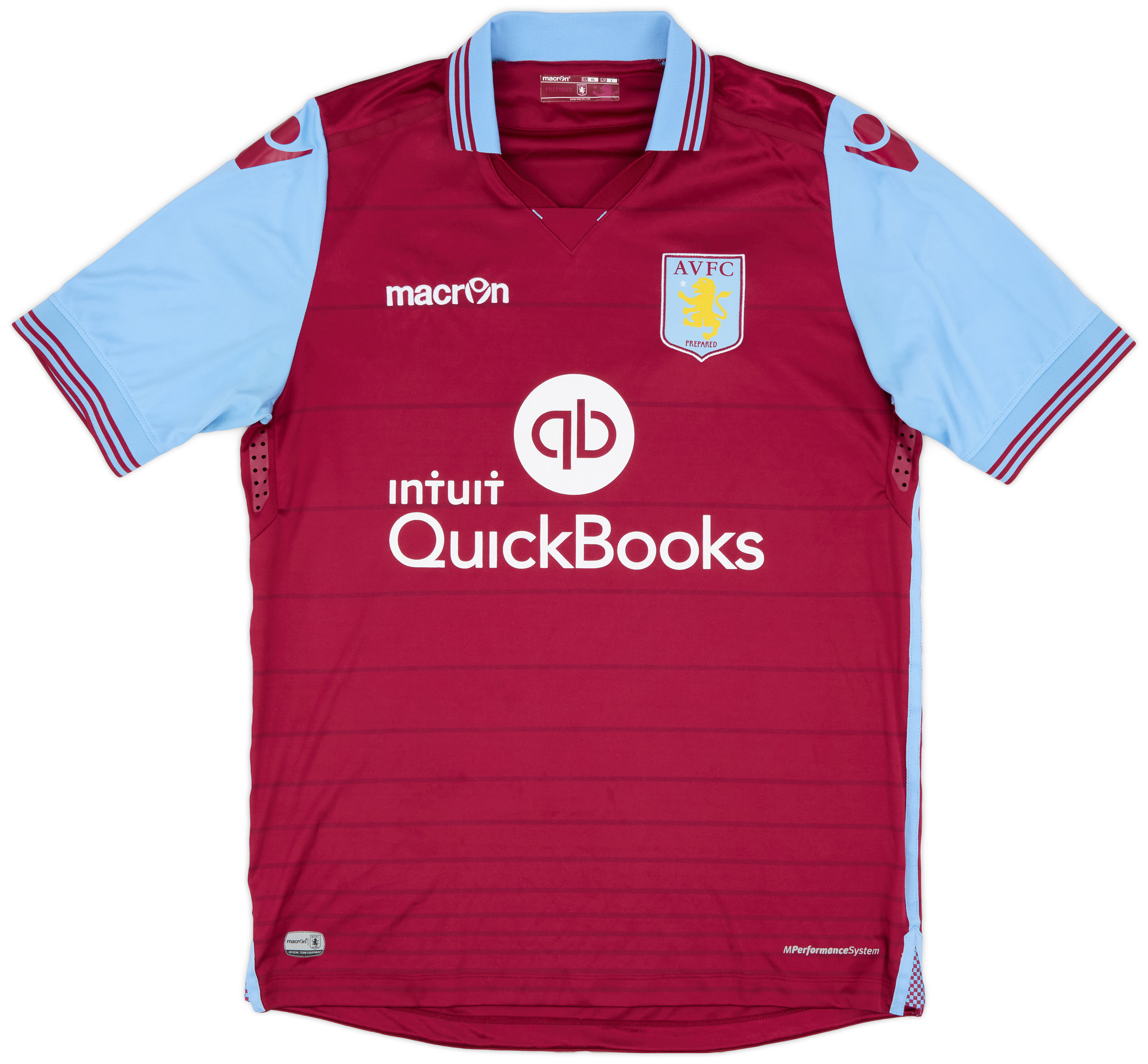 2015-16 Aston Villa Home Shirt - 7/10 - (L)