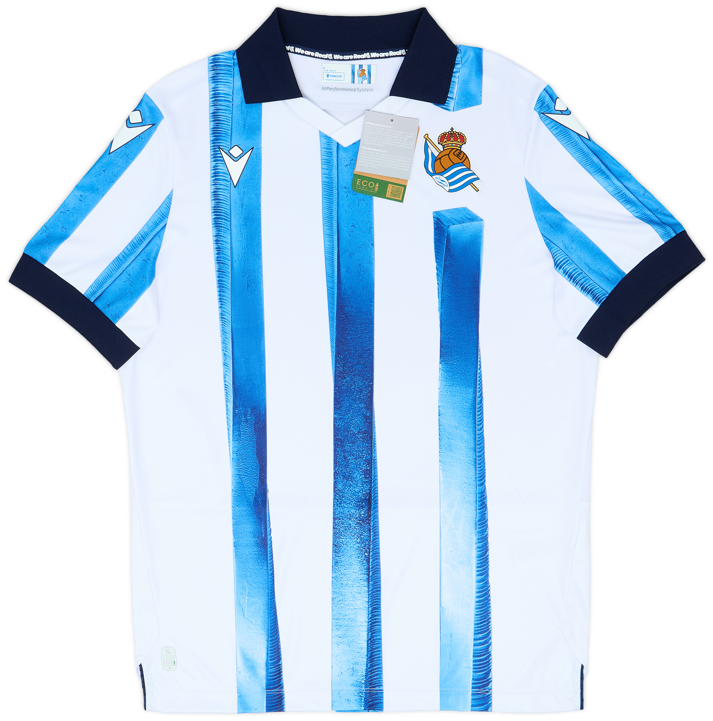 【超ポイントバック祭】 2023-24 Real Sociedad Home Shirt ウェア