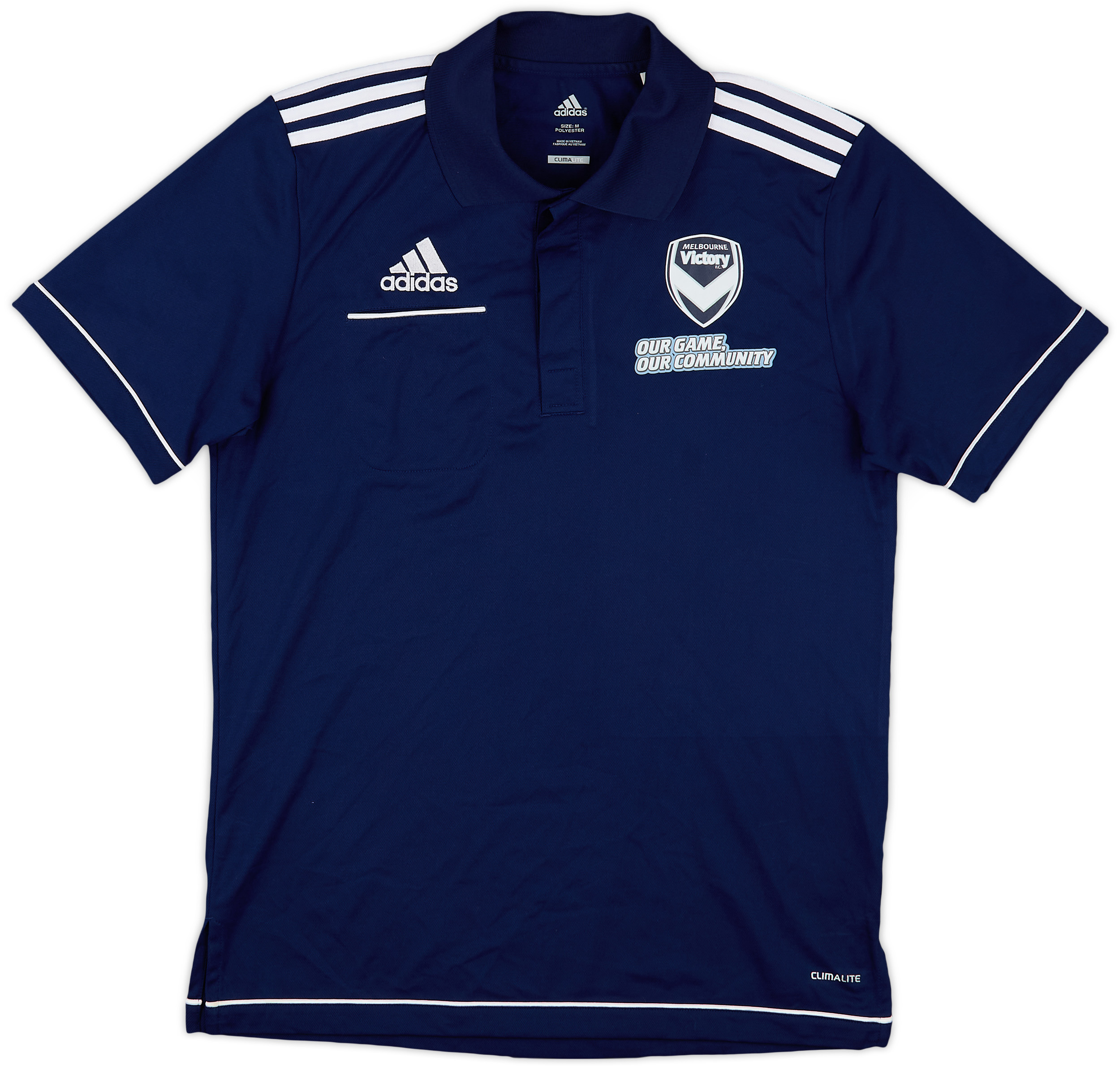 2012-13 Melbourne Victory Polo Shirt - 8/10 - (M)