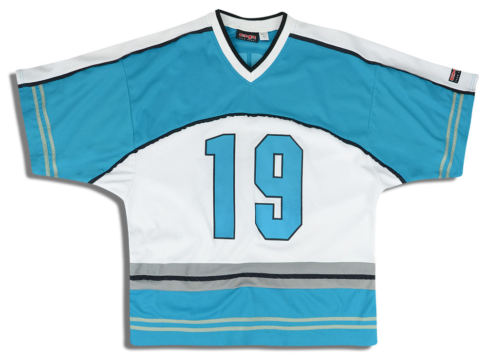 Maillot De Hockey Vintage San Jose Sharks #19 NHL - Marque CMP - Taille L Homme - Occasion