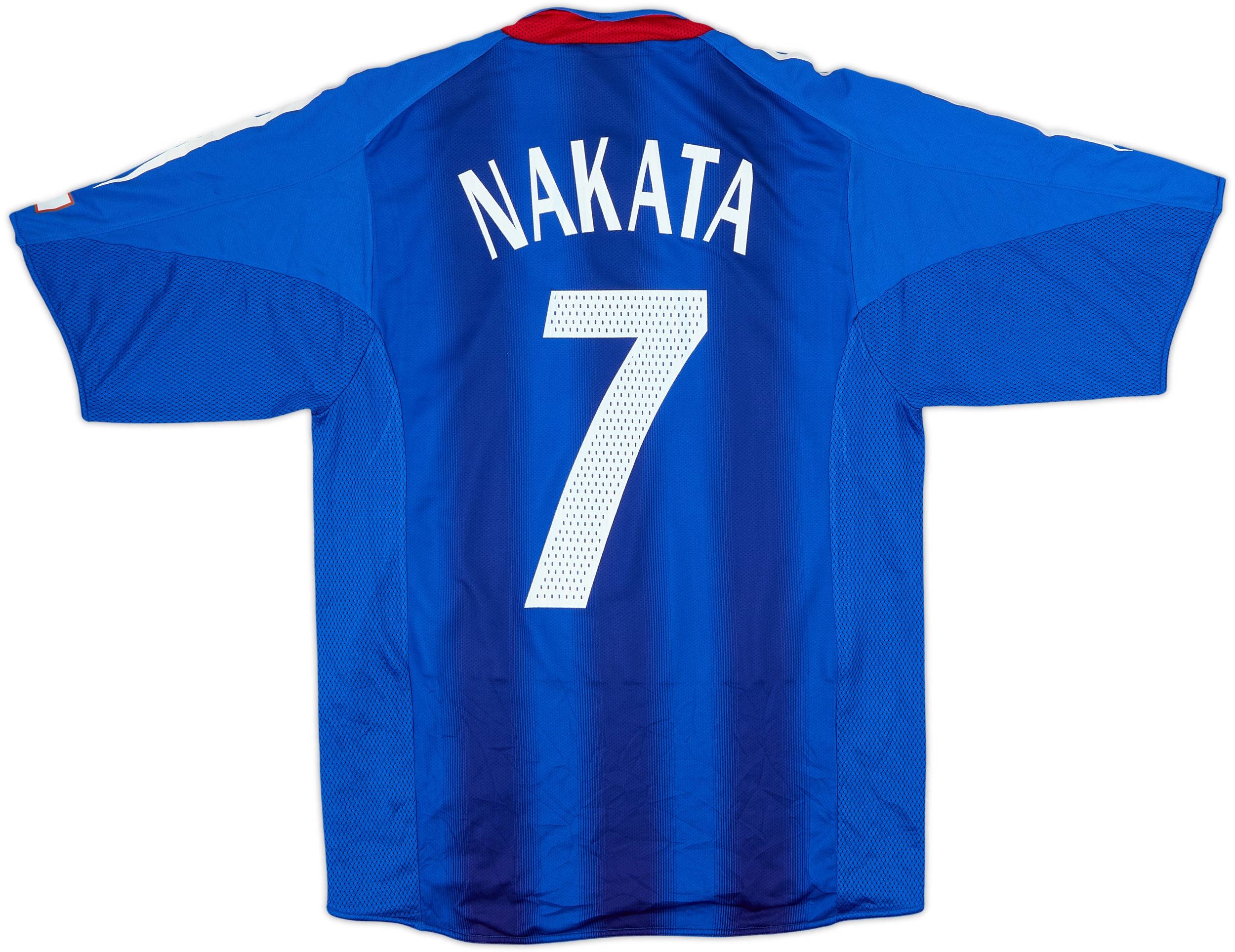 2004-06 Japan Player Issue Home Shirt Nakata #7 - 8/10 - (L)