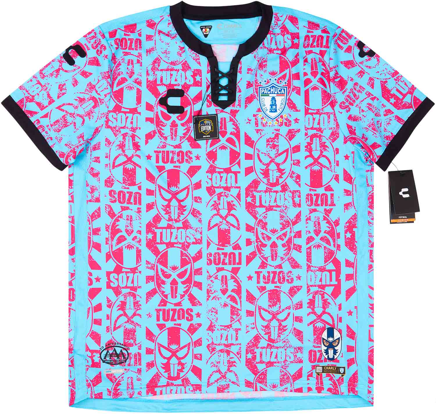 2021-22 Pachuca Special Edition 'Lucha Libre' Shirt - New - (M)