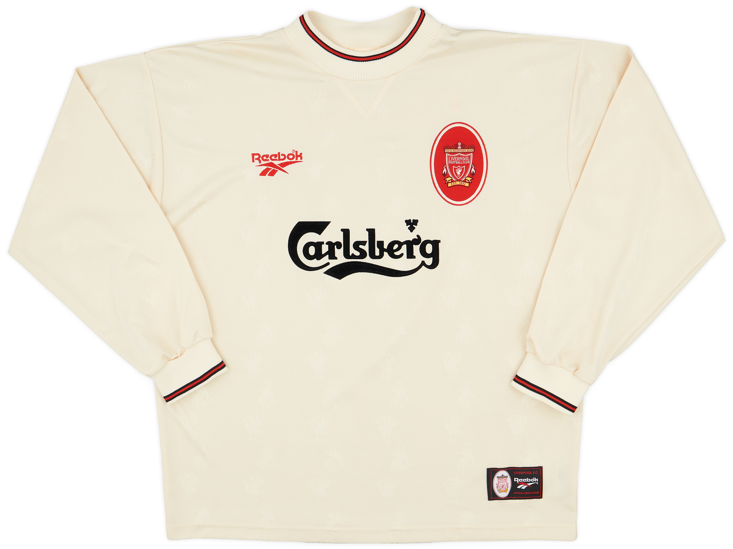 LIVERPOOL FC 96-97 away ユニフォーム LFC Retro Adults 96/97 Away Shirt
