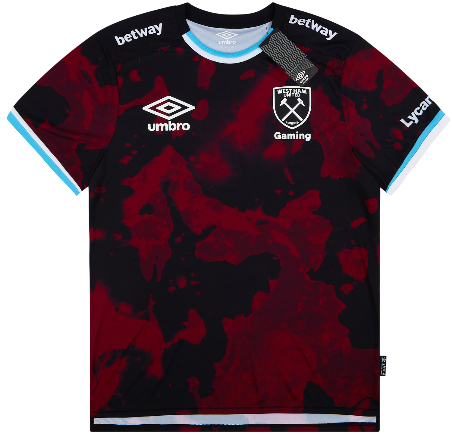 West Ham United ネイビーシャツ　ゲームシャツ 90～00s 