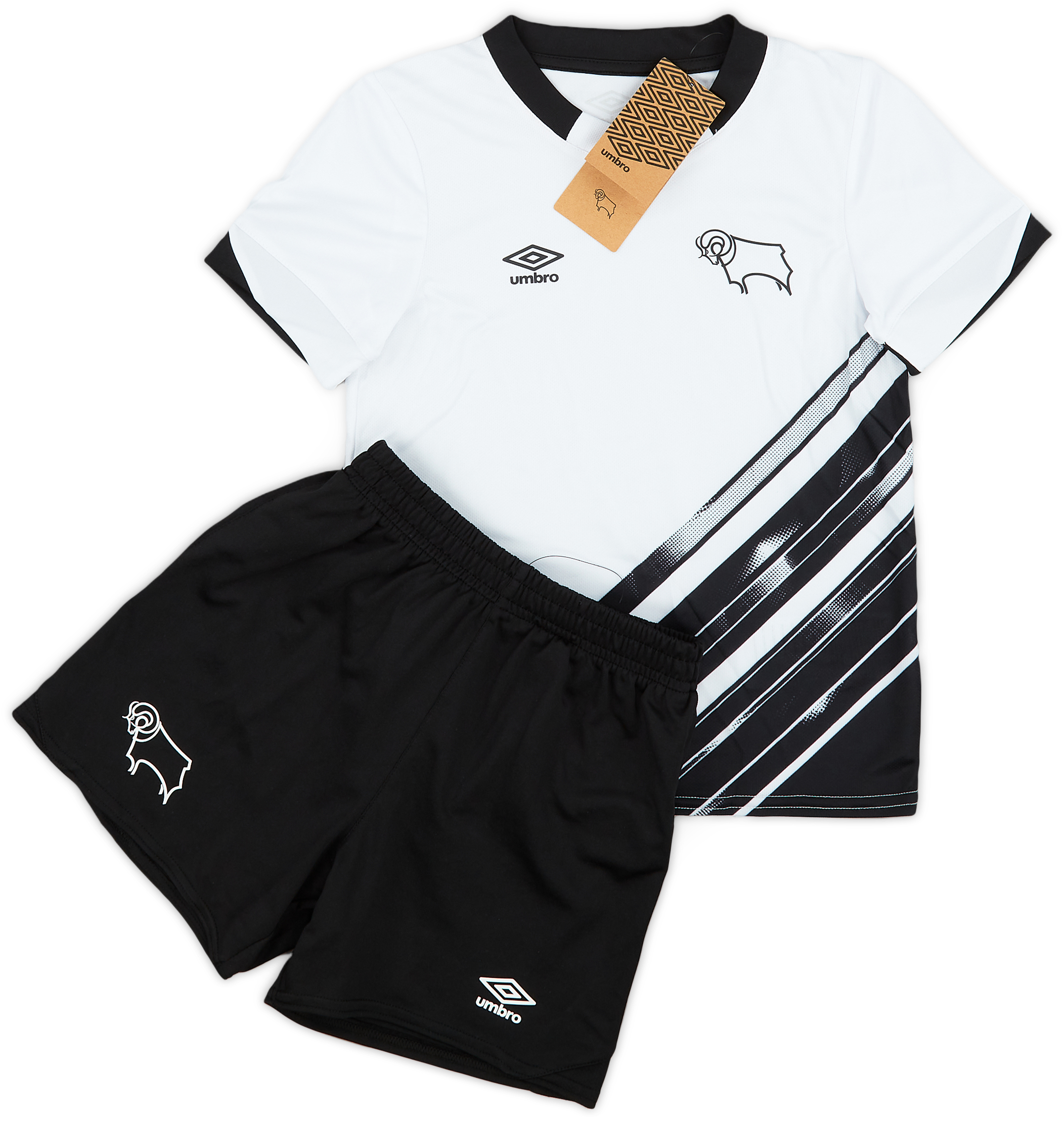 2022 23 Derby Home Shirt Shorts Kit 2 3 Years 