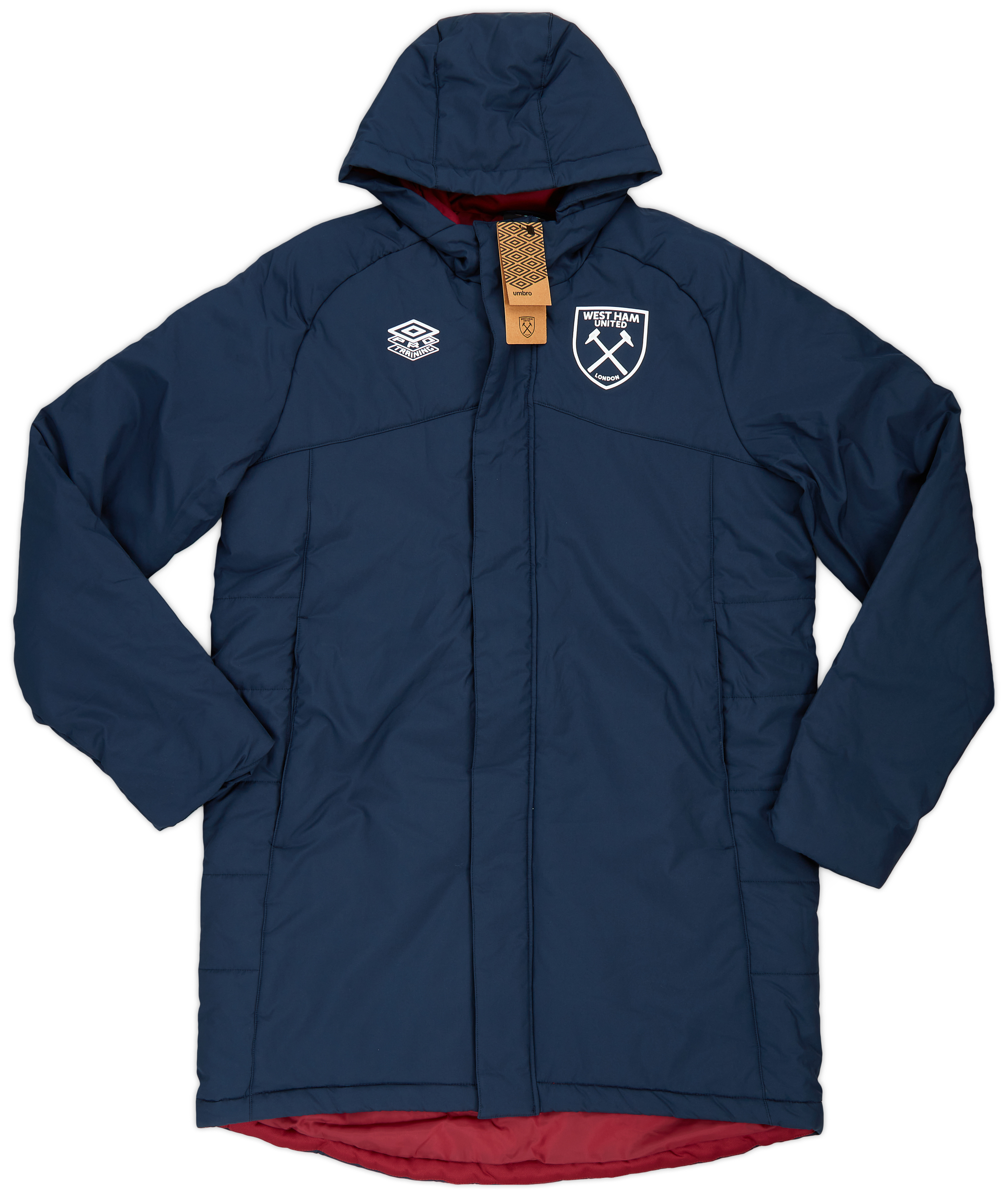 2022 23 West Ham Umbro Padded Jacket L