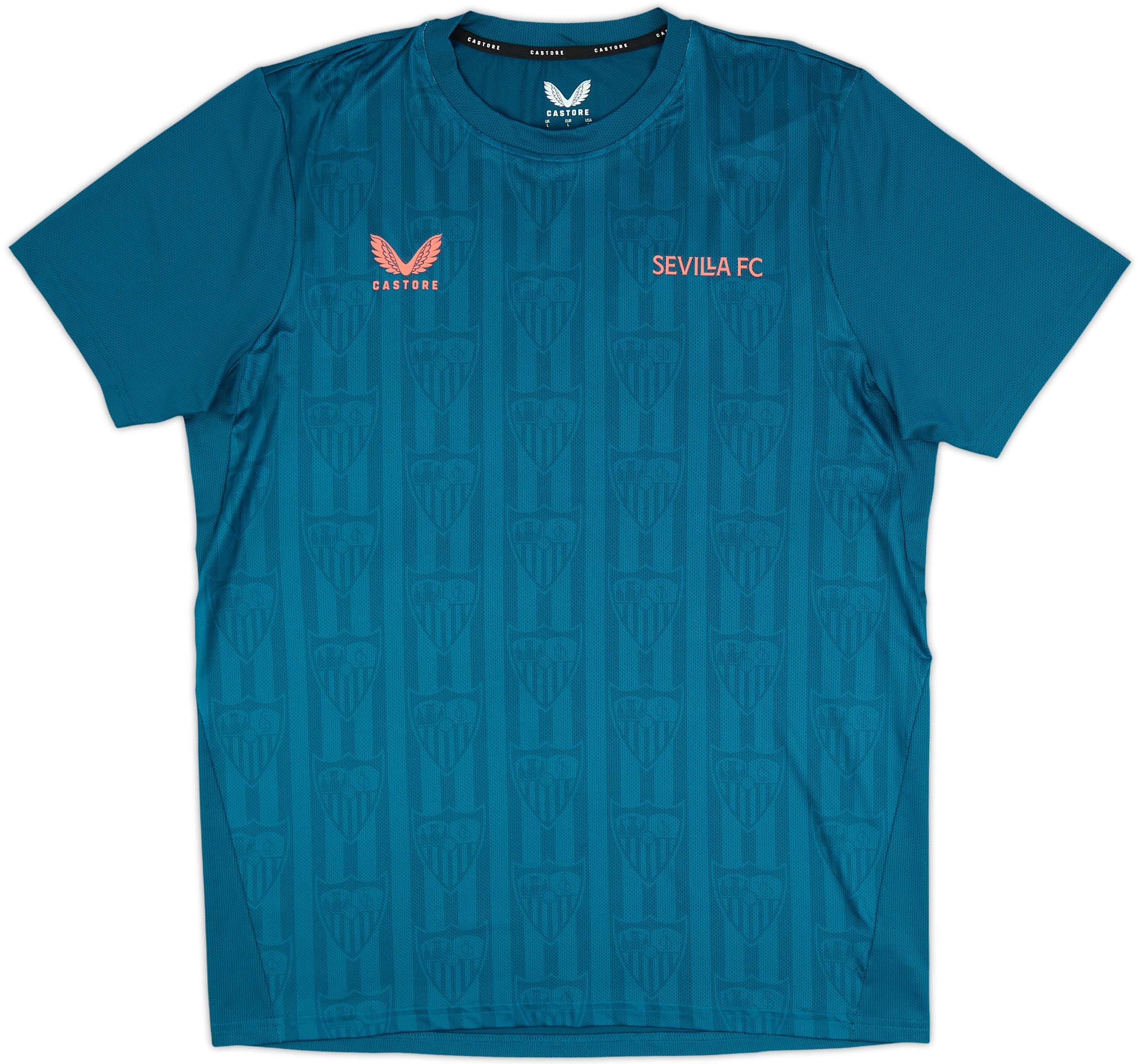 castore セビージャ　トレーニングトップ 2023-24 Sevilla Castore Training Shirt