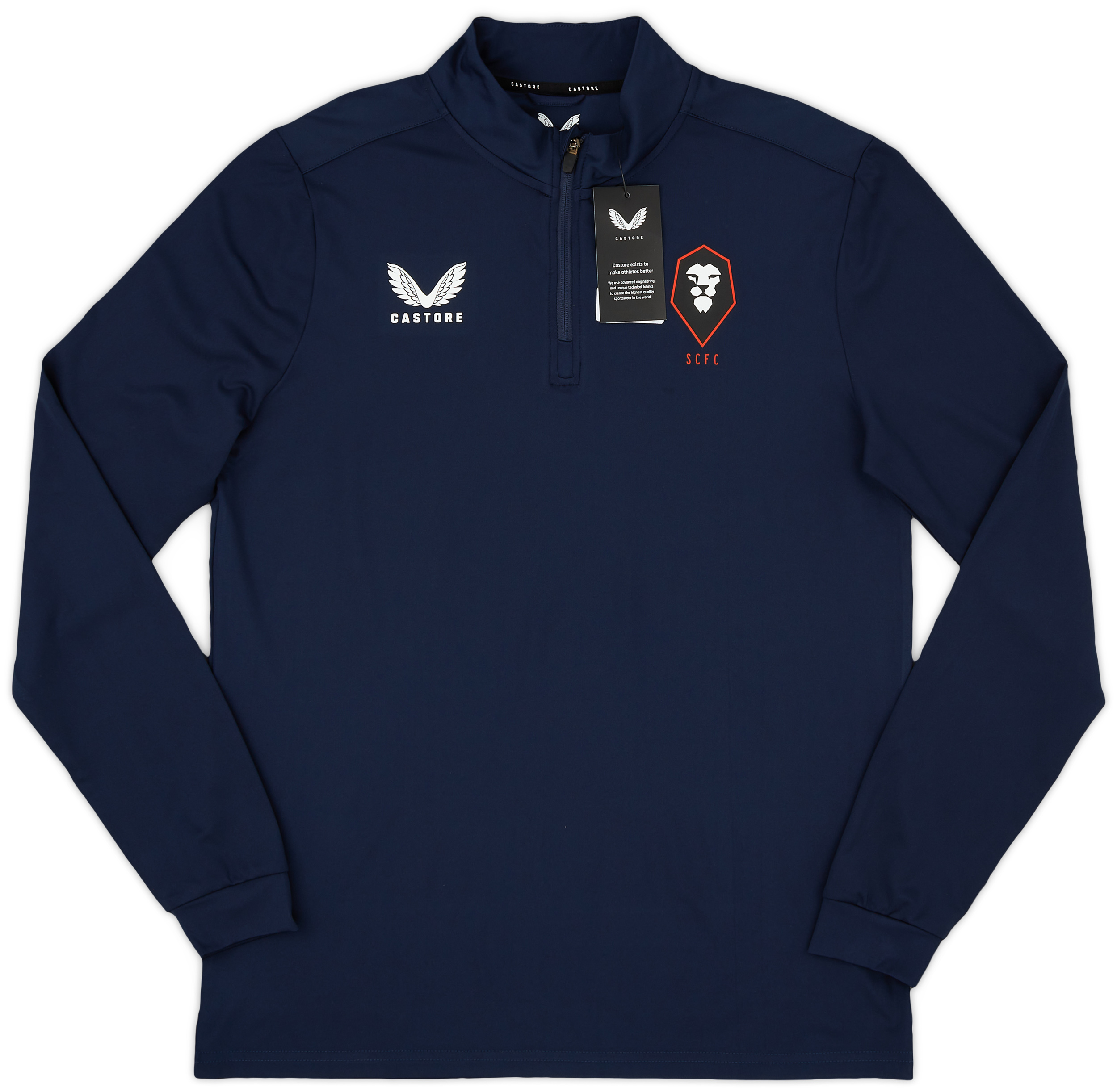 2022-23 Salford City Castore 1/4 Zip Training Top