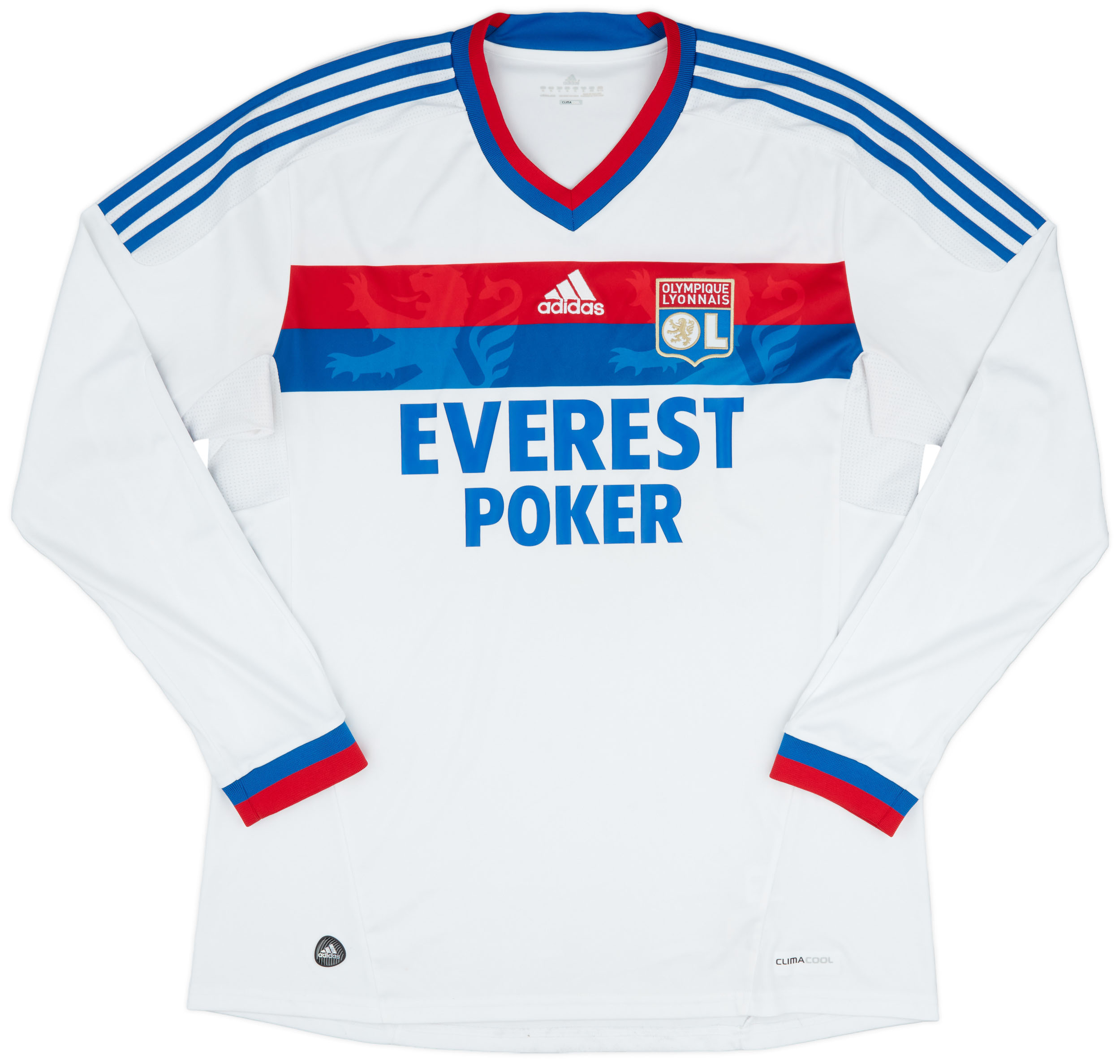 2011 12 Lyon Home L S Shirt 9 10 XL 