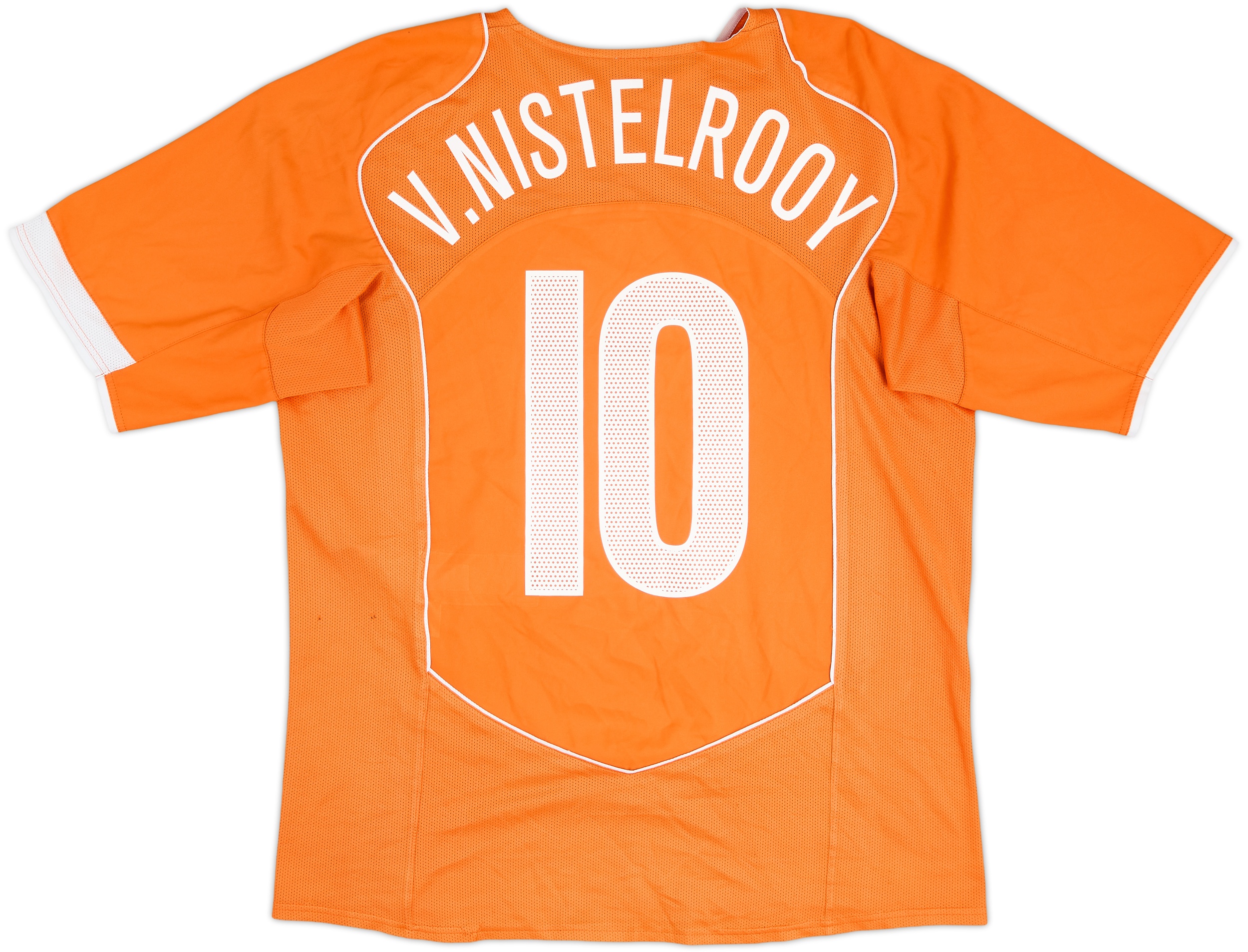 2004-06 Netherlands Home Shirt V.Nistelrooy #10 - 6/10 - (M)